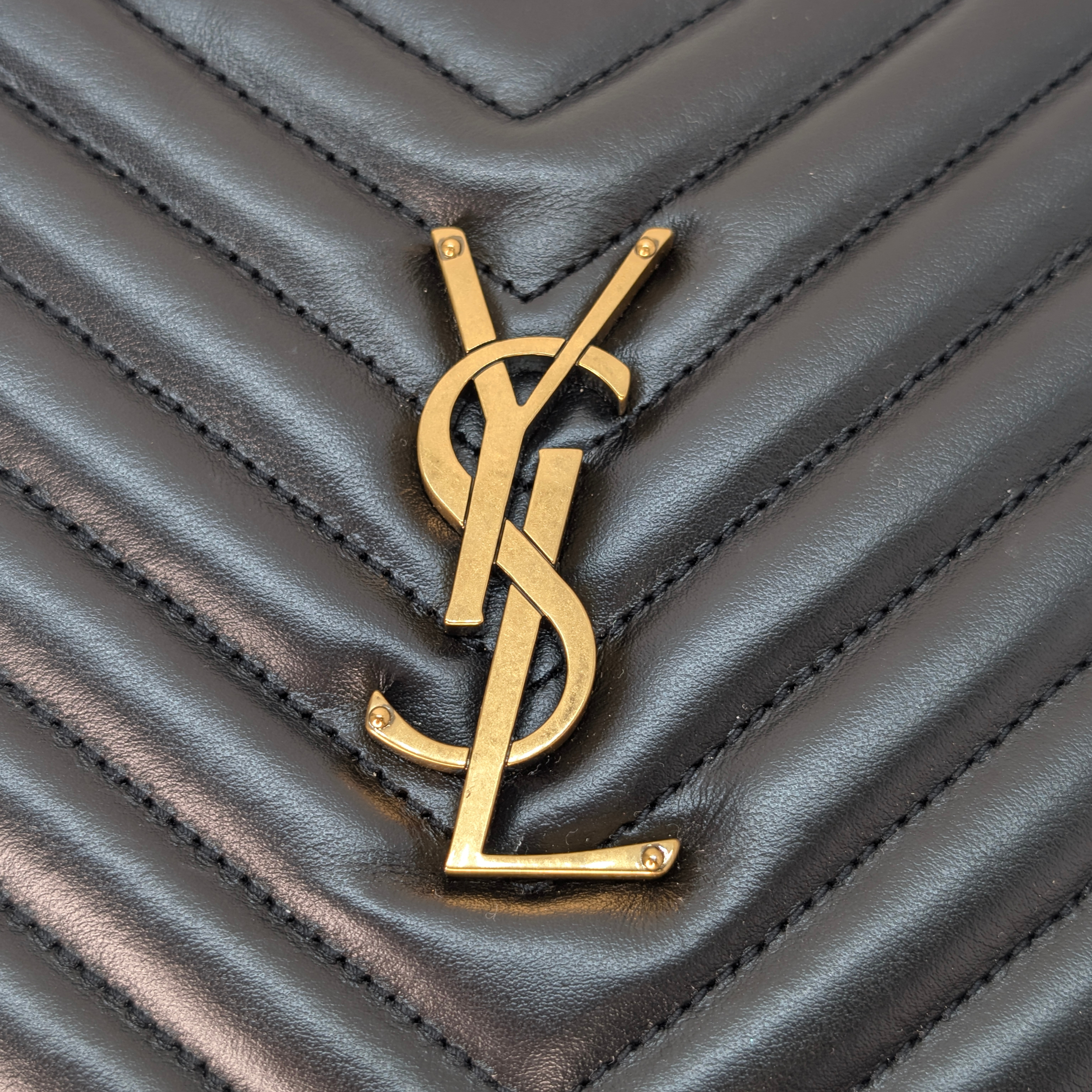 Saint Laurent Lou Camera Bag Leather Black