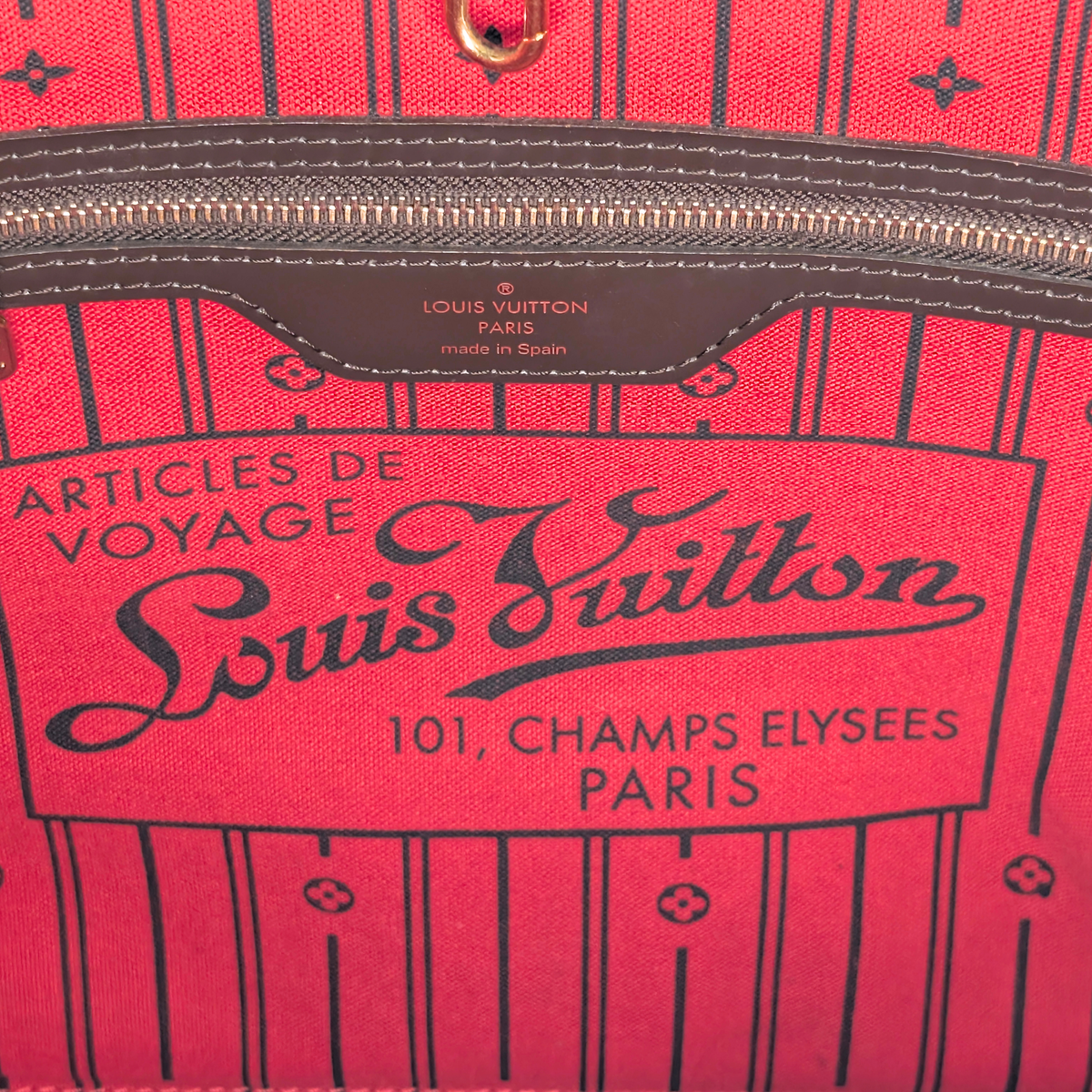 Louis Vuitton Neverfull MM Damier Ebene