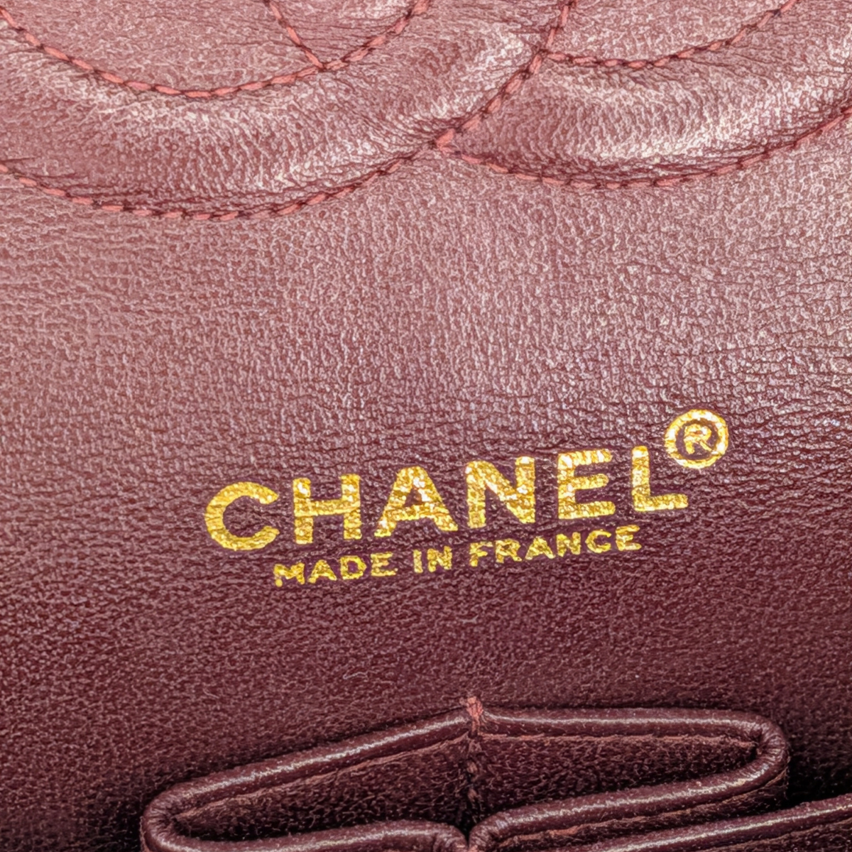 Chanel Vintage Classic Double Flap Medium Lambskin Black