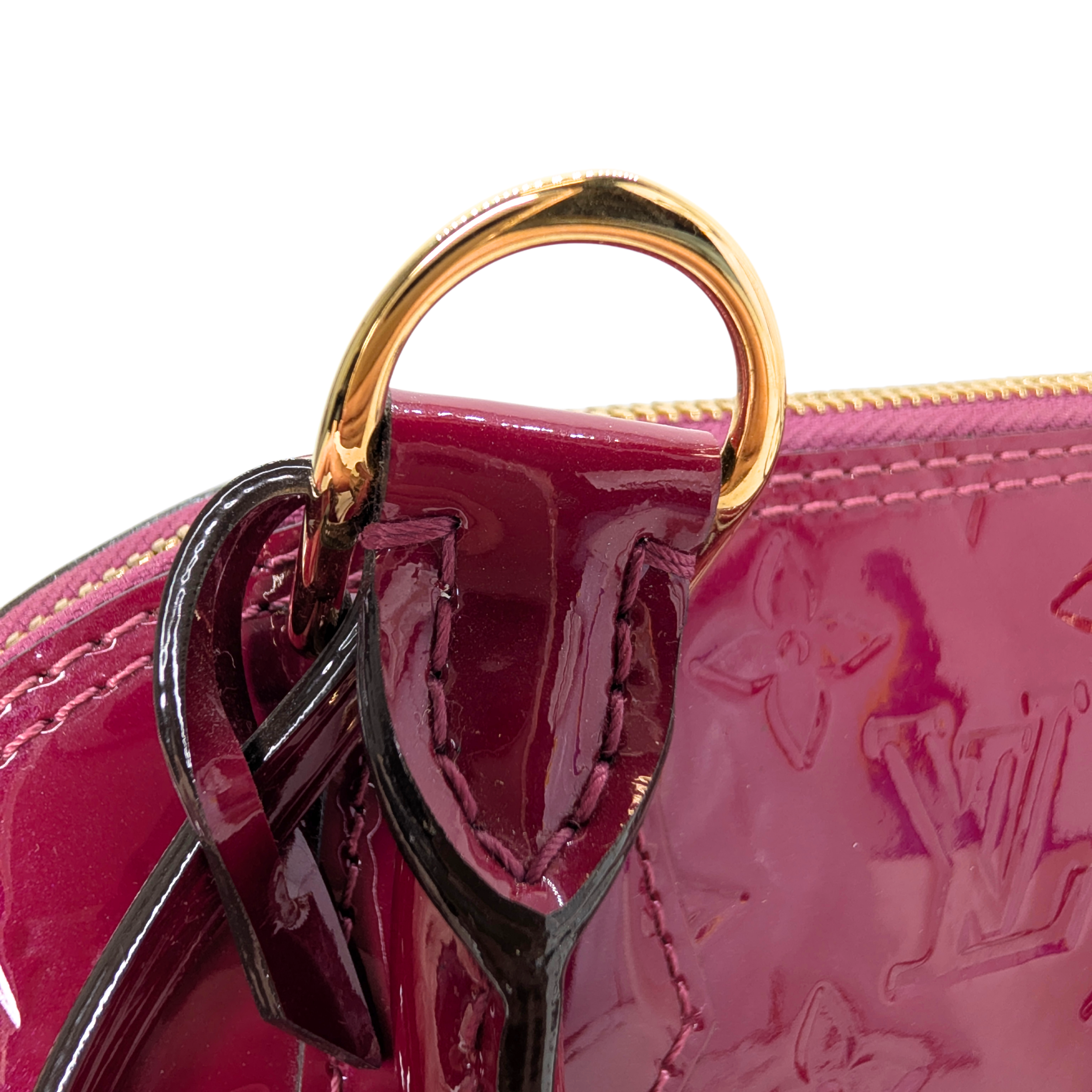 Louis Vuitton Alma BB Monogram Vernis أرجواني