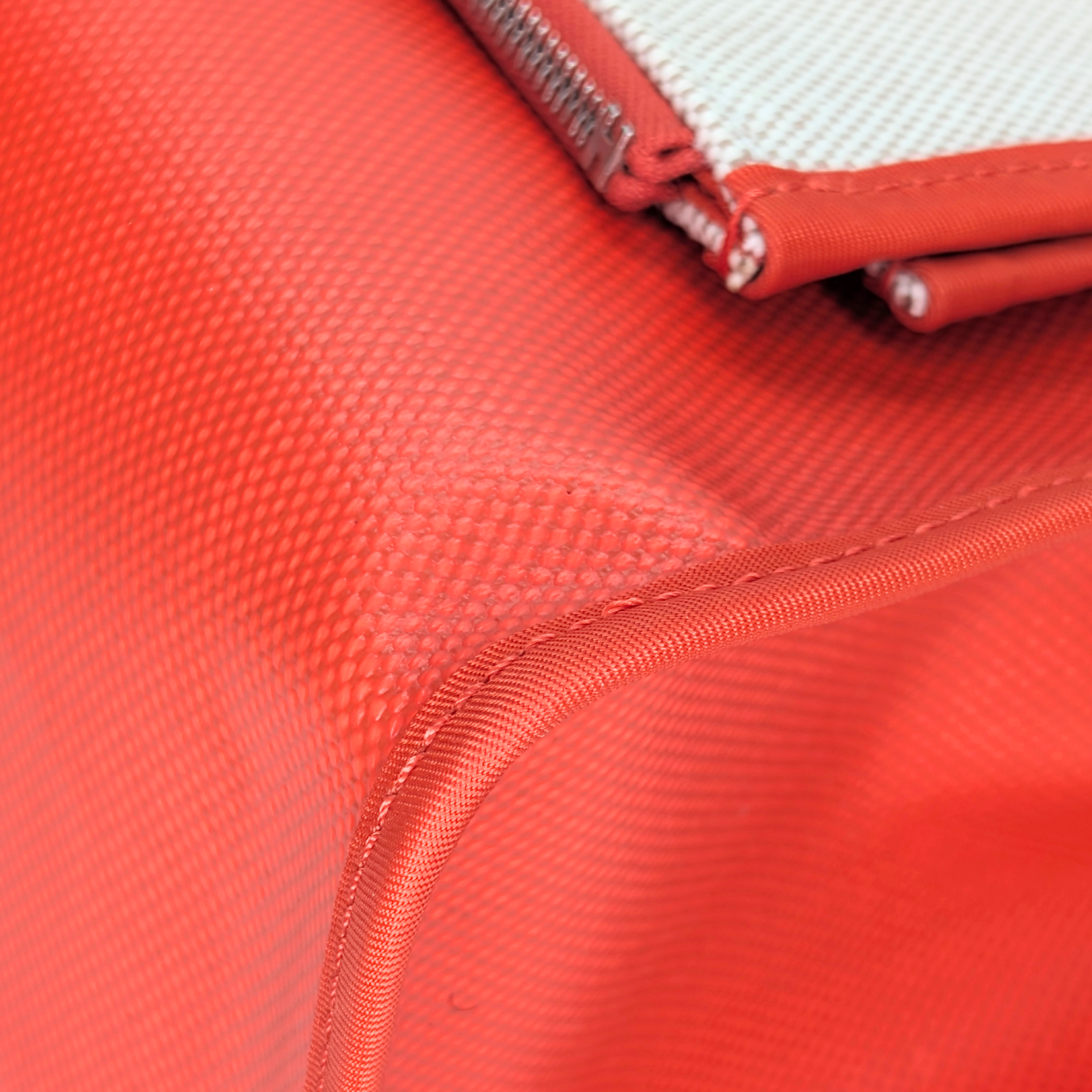 Hermes Herbag 31 Berline Canvas Hunter Orange ختم U