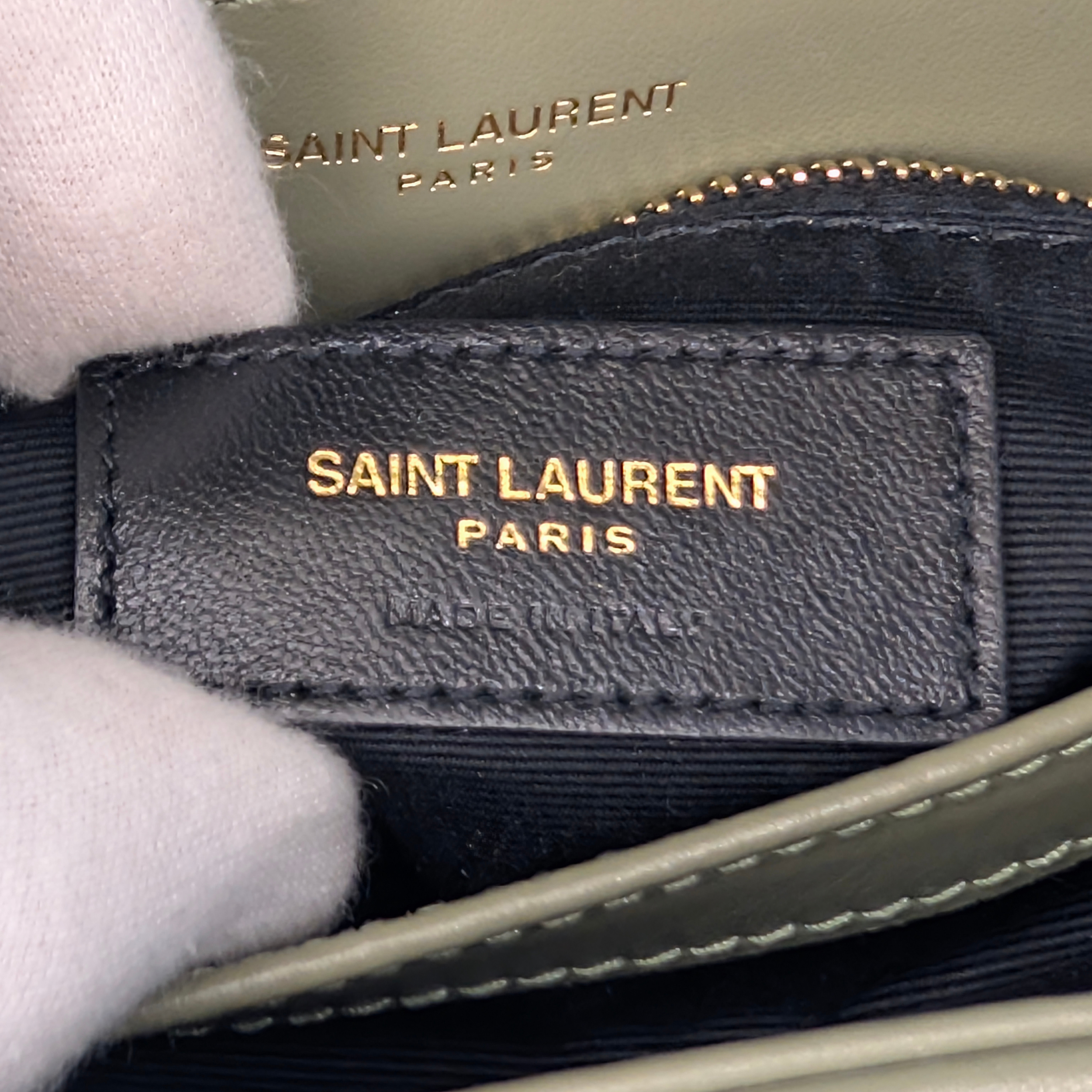 Saint Laurent Toy LouLou Bag Sage Green