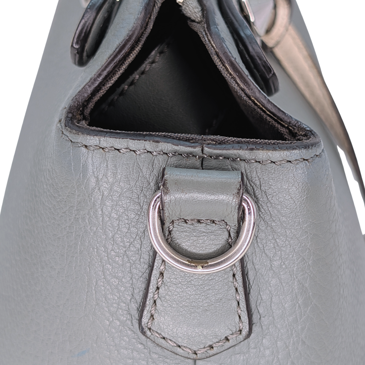 Fendi By The Way Medium Boston Bag Blue Haze