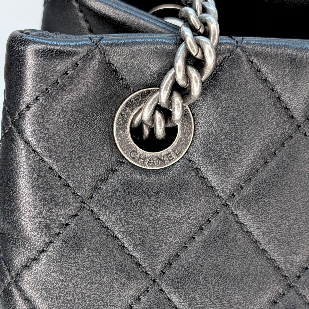 Chanel Matelasse Small Tote Black