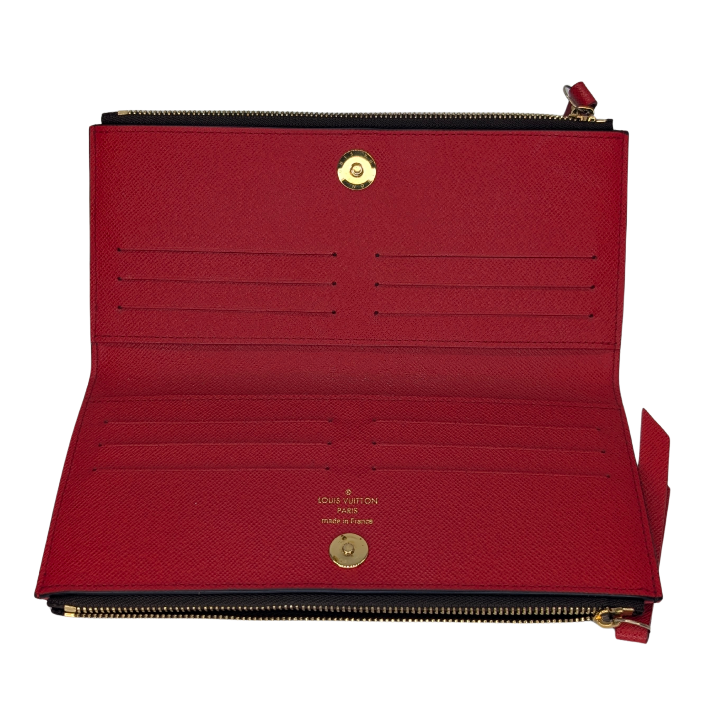 محفظة Adele من Louis Vuitton بقماش Monogram بلون Coquelicot