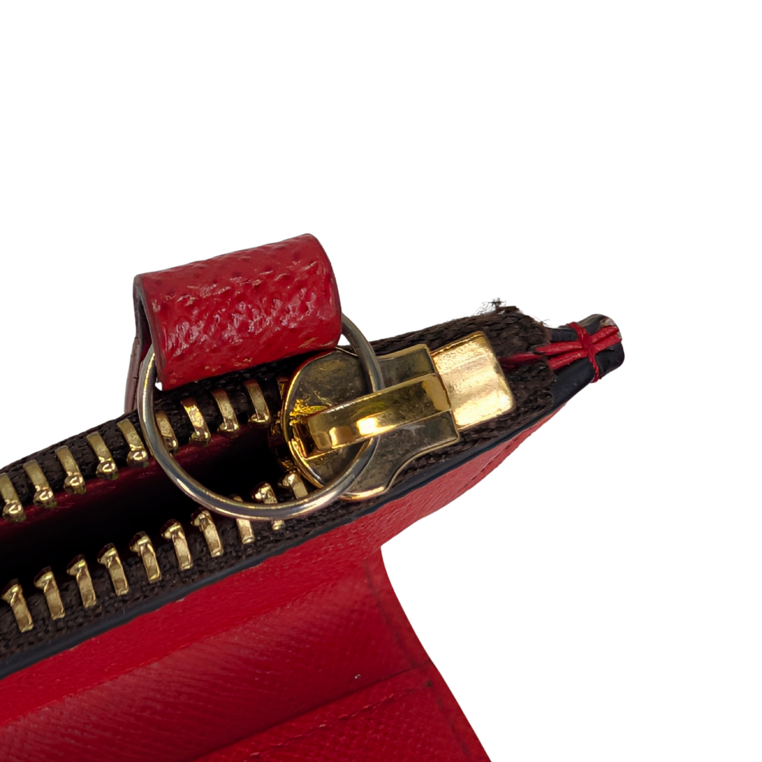 محفظة Adele من Louis Vuitton بقماش Monogram بلون Coquelicot