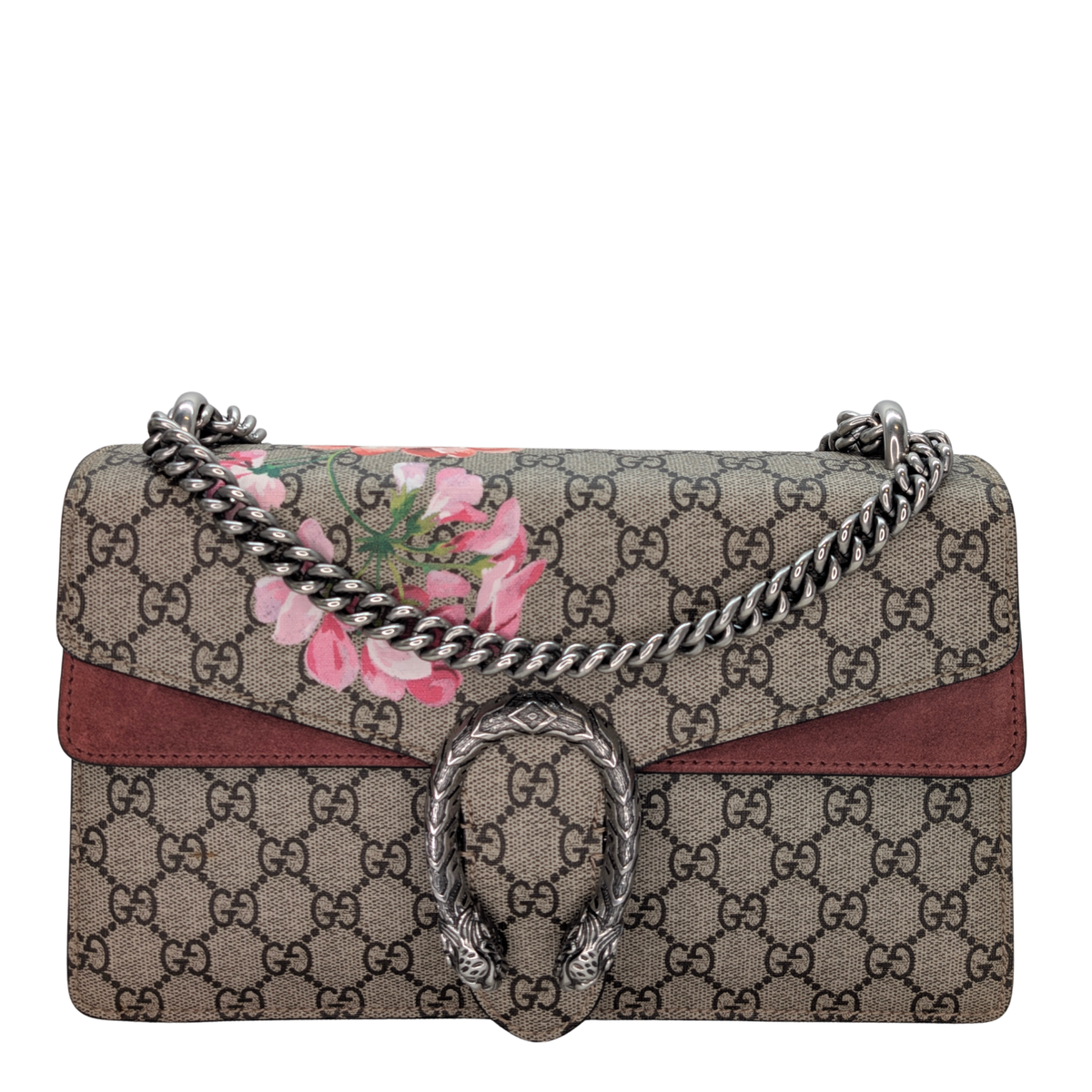 Gucci GG Supreme Blooms Small Dionysus Bag
