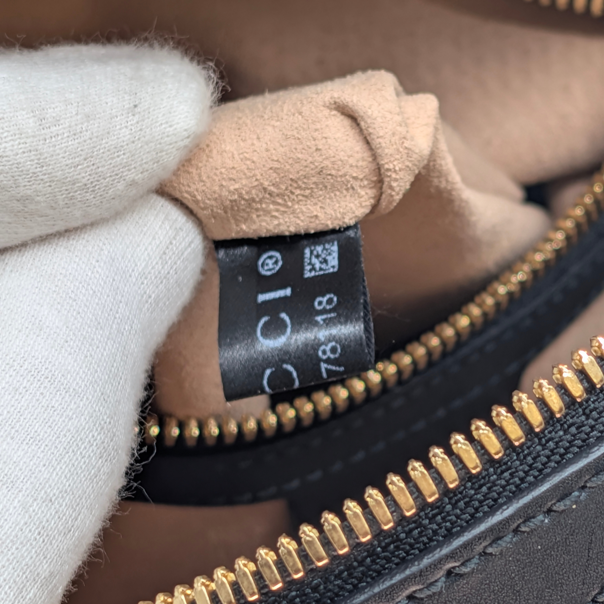 Gucci GG Supreme Bees Backpack Beige
