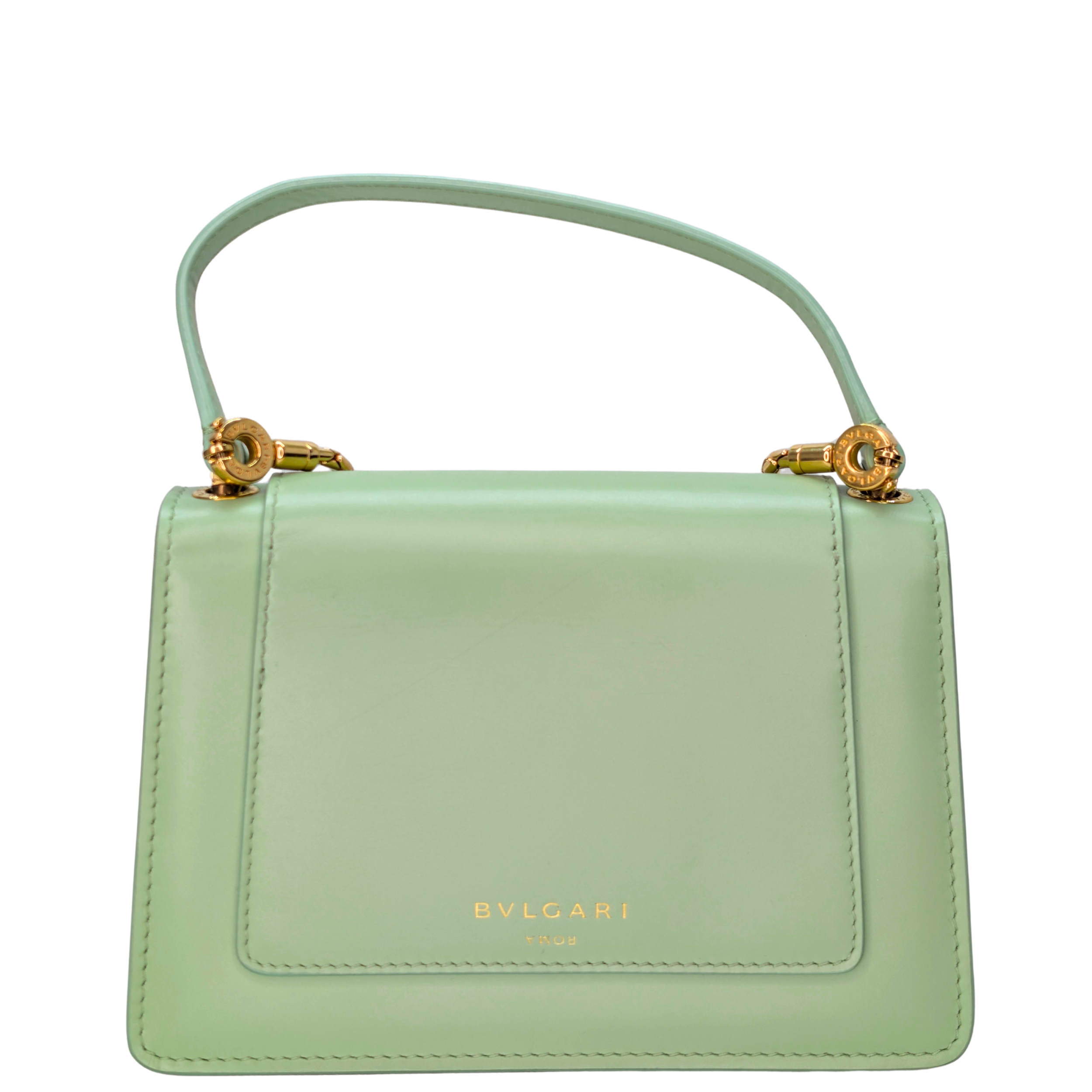 Bvlgari X Alexander Wang Serpenti Bag Sage Green