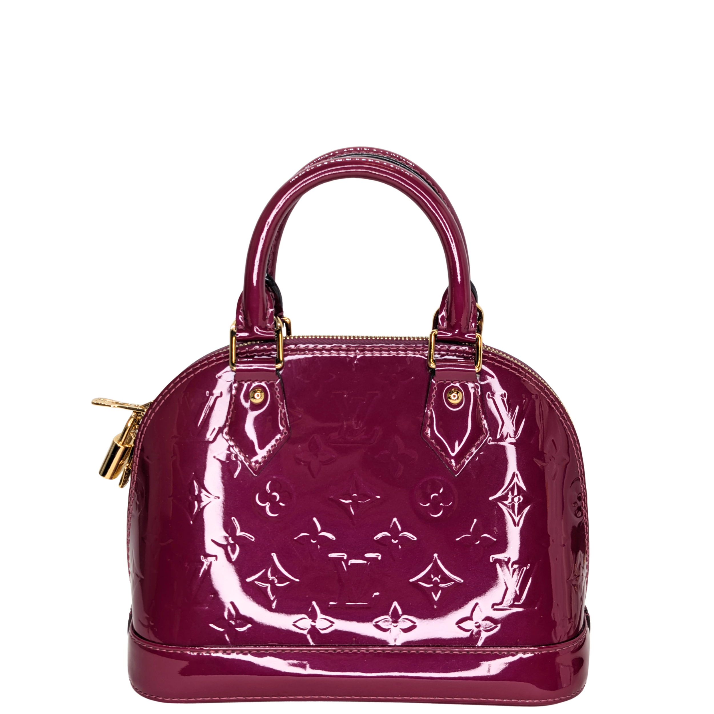 Louis Vuitton Alma BB Monogram Vernis أرجواني
