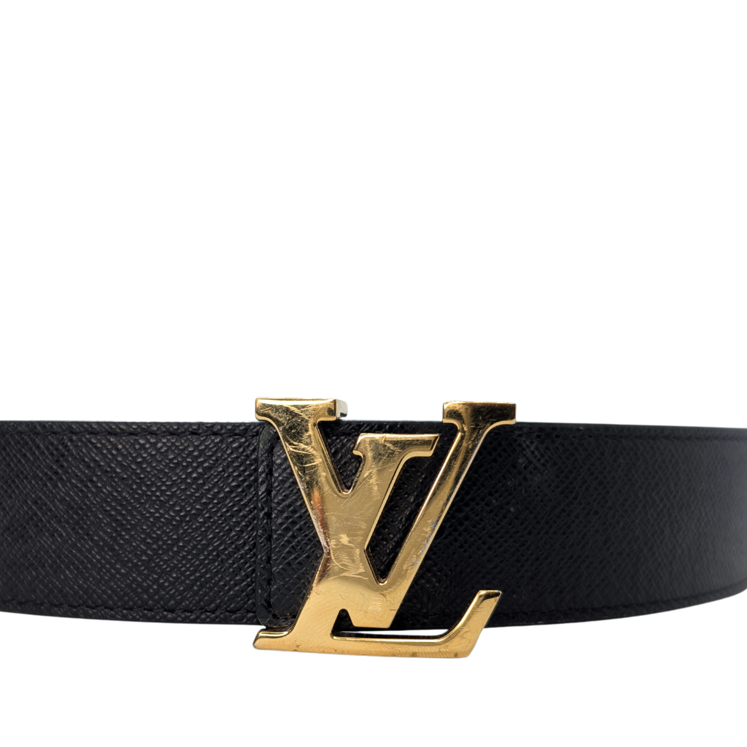 حزام Louis Vuitton LV Initiales القابل للعكس مقاس 30 مم بنقشة Monogram