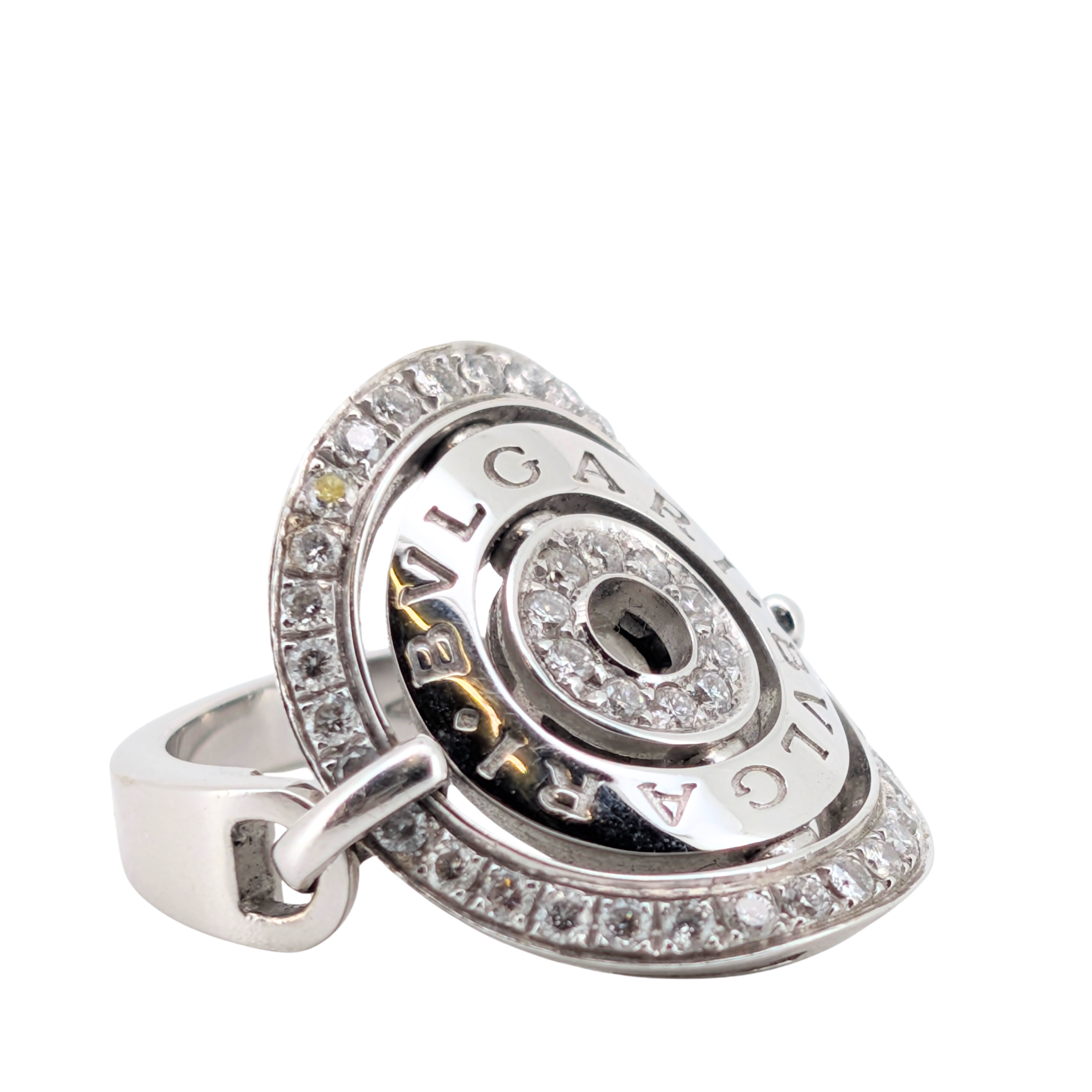 خاتم Bvlgari Astrale Cerchi المرصع بالماس، ملكٌ سابقٌ لكاثي فريمان