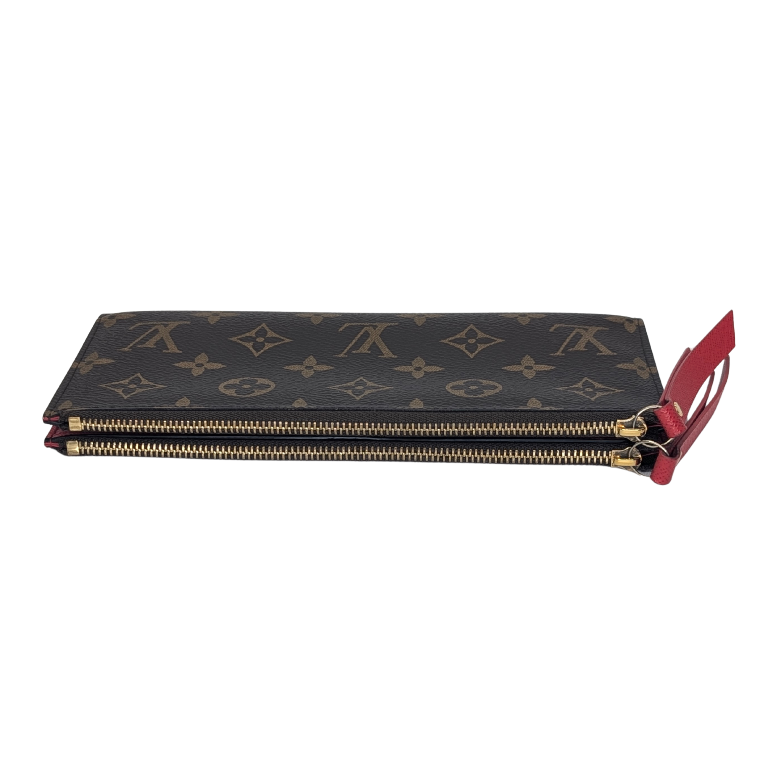 محفظة Adele من Louis Vuitton بقماش Monogram بلون Coquelicot