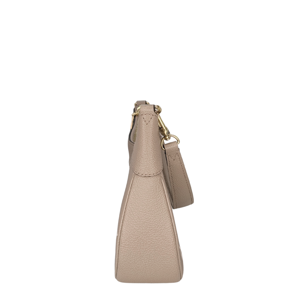 Louis Vuitton Bagatelle Monogram empreinte Leather Bicolor Grey/Crème Beige
