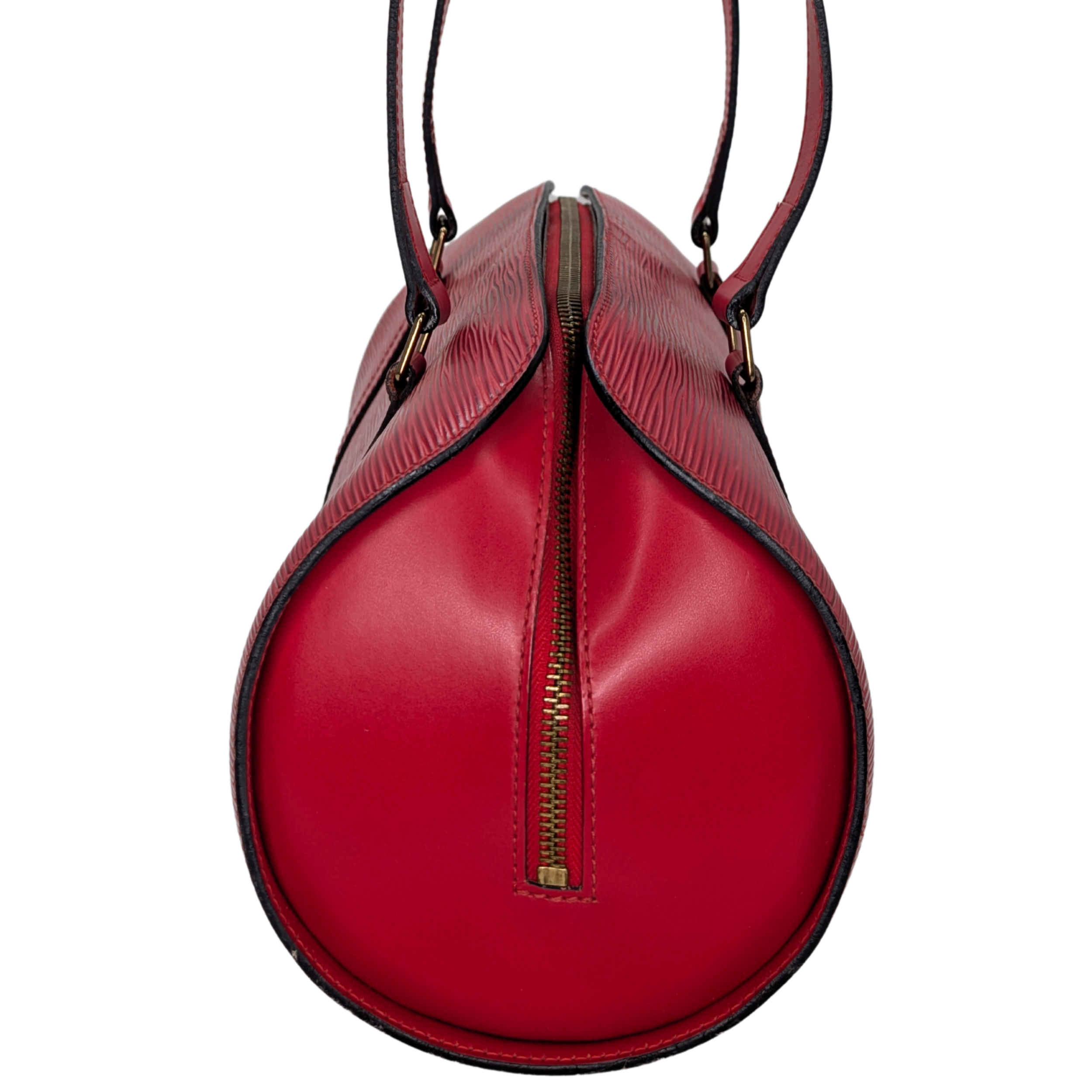 Louis Vuitton Epi Soufflot Red Handbag
