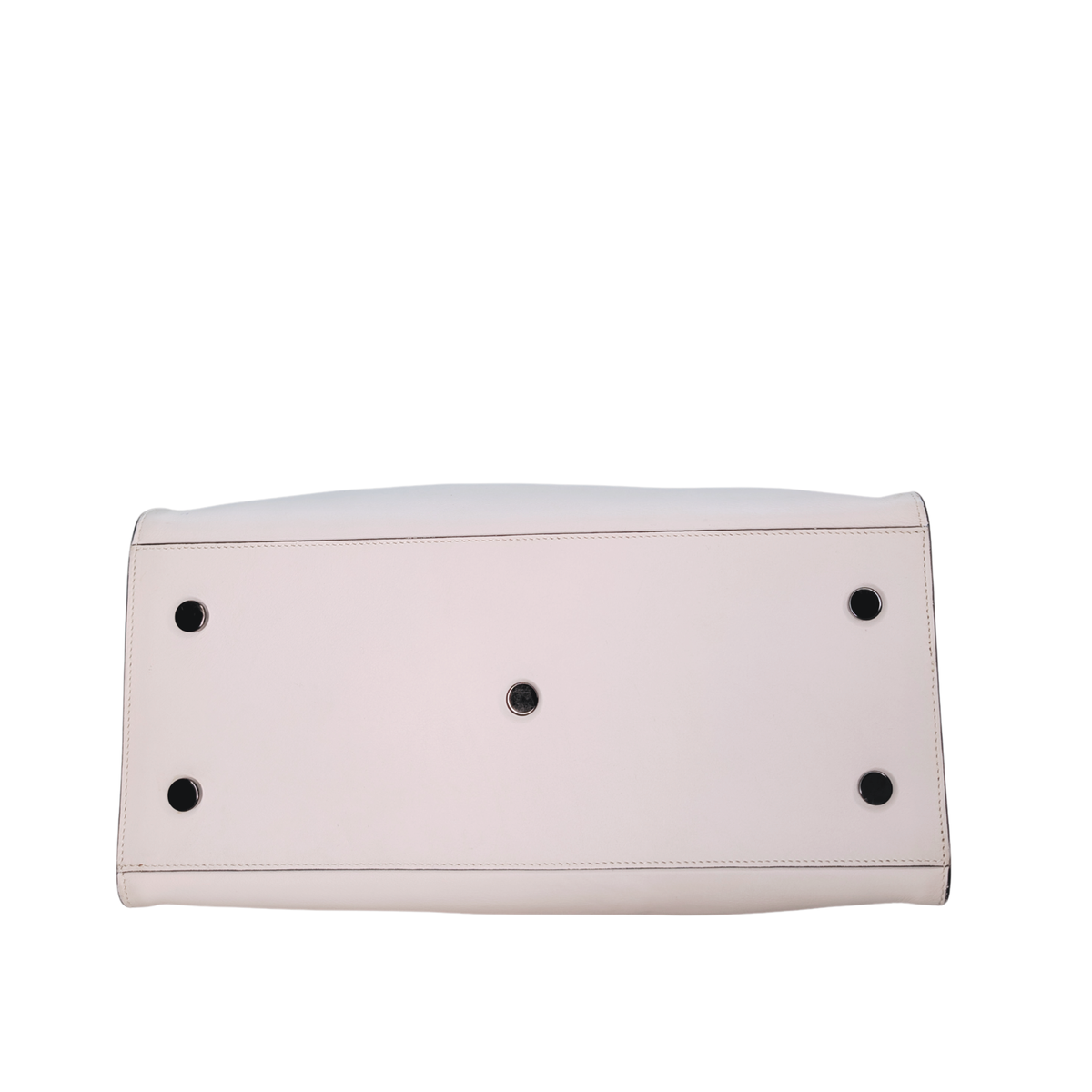 Saint Laurent Monogram Cabas Leather White