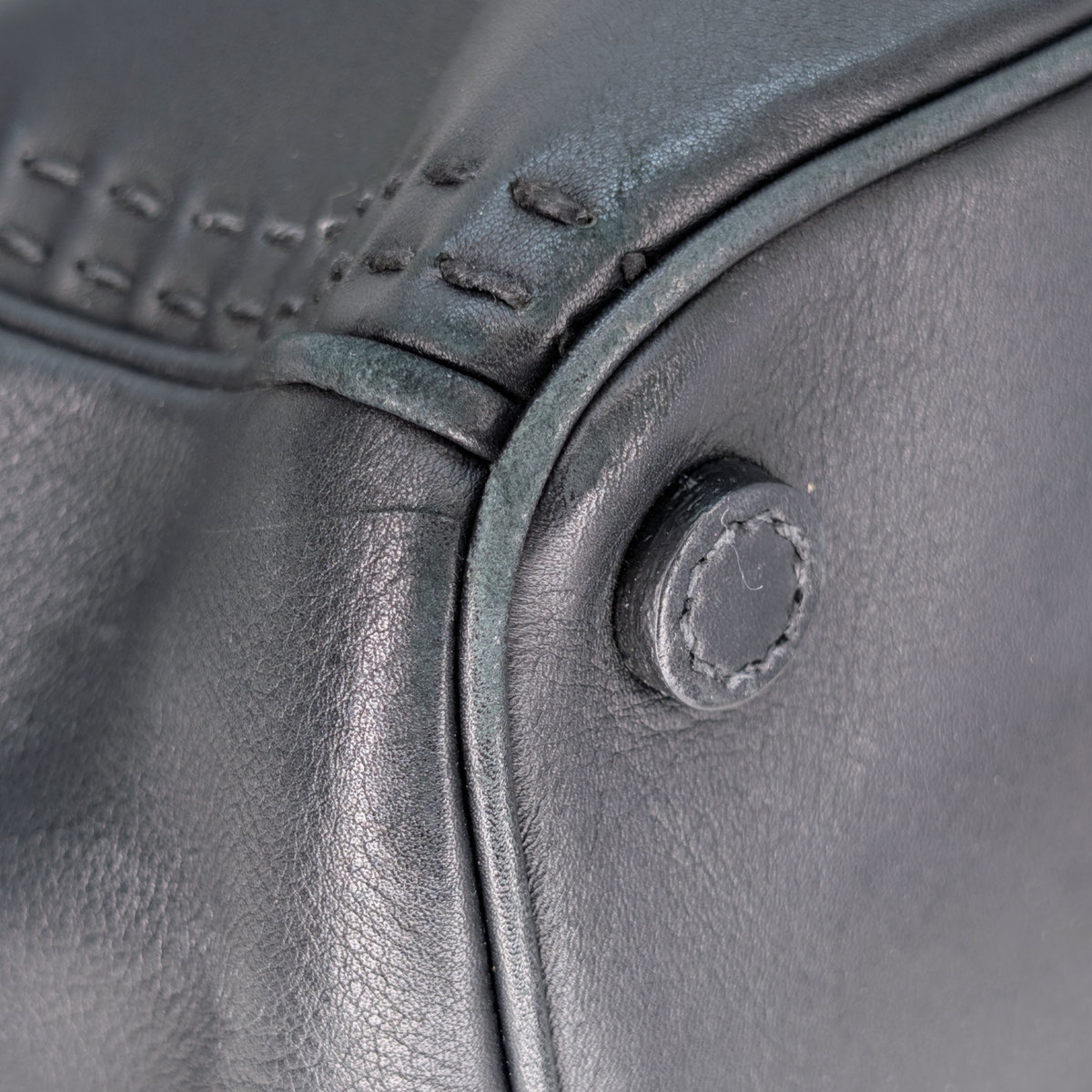 Prada City Calf Lux Galleria Handbag Black