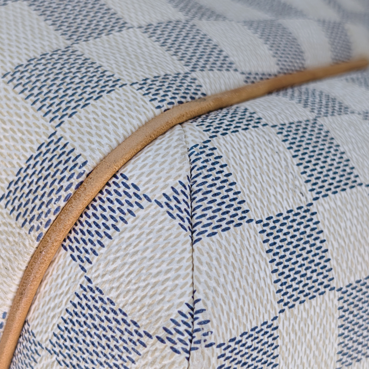Louis Vuitton Totally MM Damier Azur Shoulder Bag