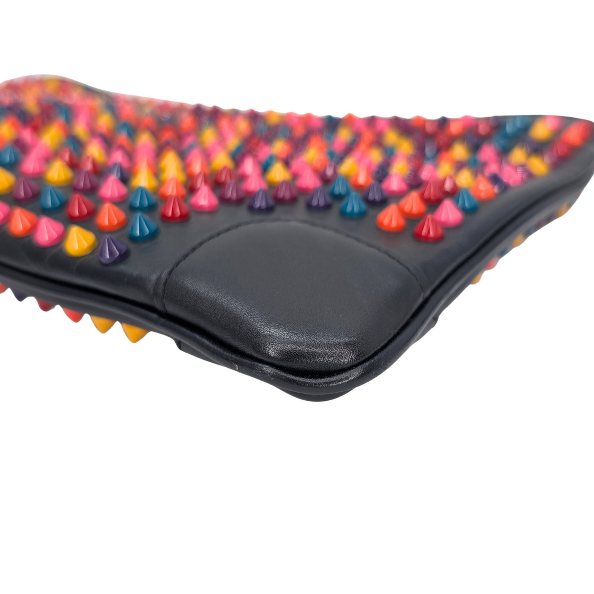 Christian Louboutin Loubiposh Spiked Crossbody/Clutch Bag