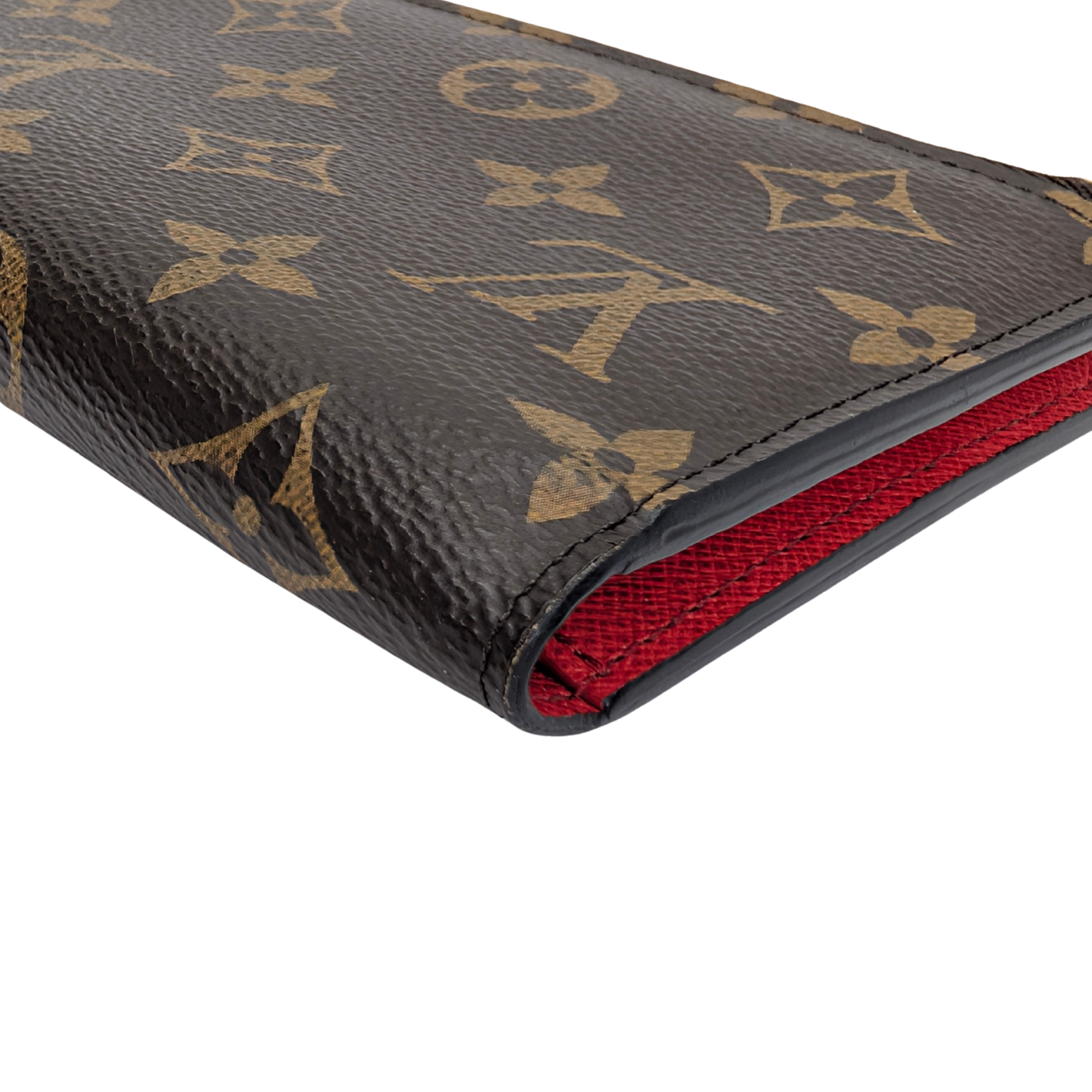 محفظة Adele من Louis Vuitton بقماش Monogram بلون Coquelicot