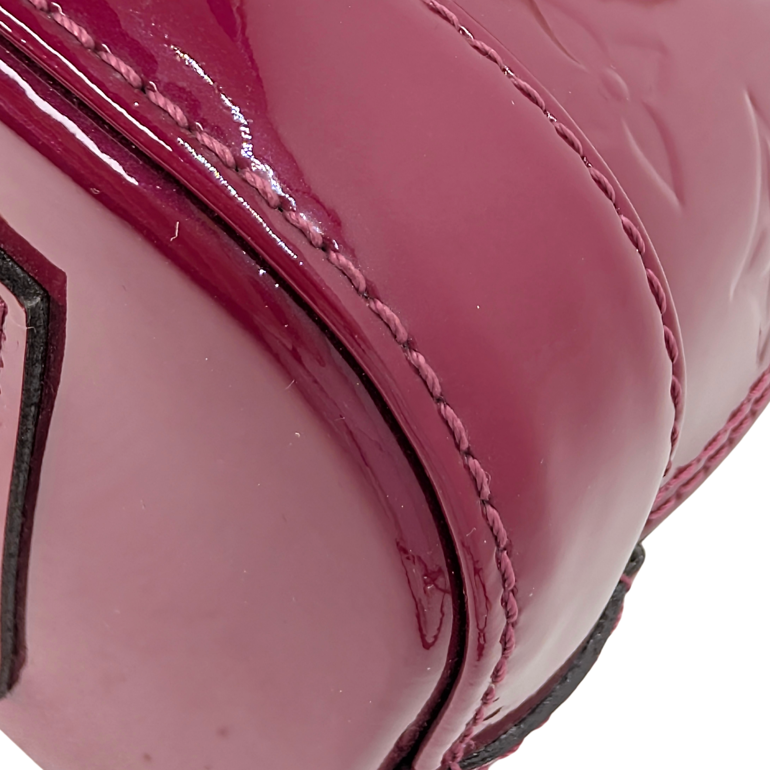 Louis Vuitton Alma BB Monogram Vernis أرجواني