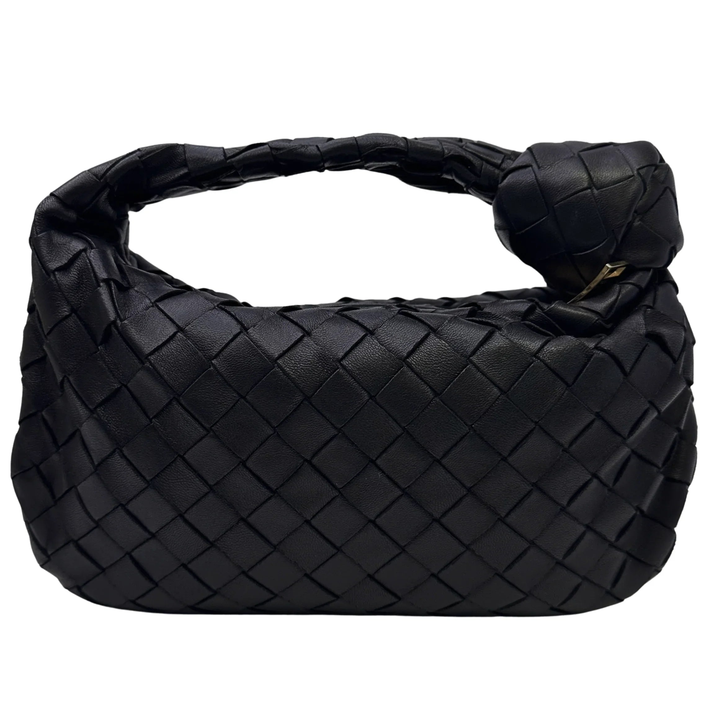 Black Bottega Veneta Mini Jodie bag