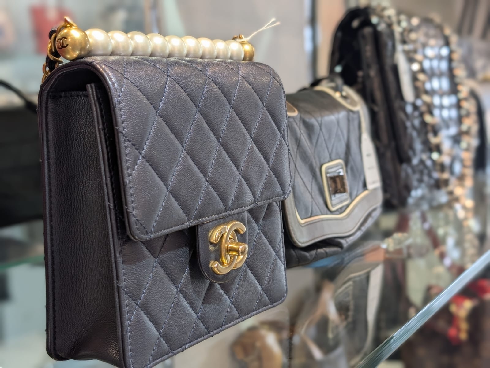 Authenticated Second-Hand Chanel Bags available to Qatar clients