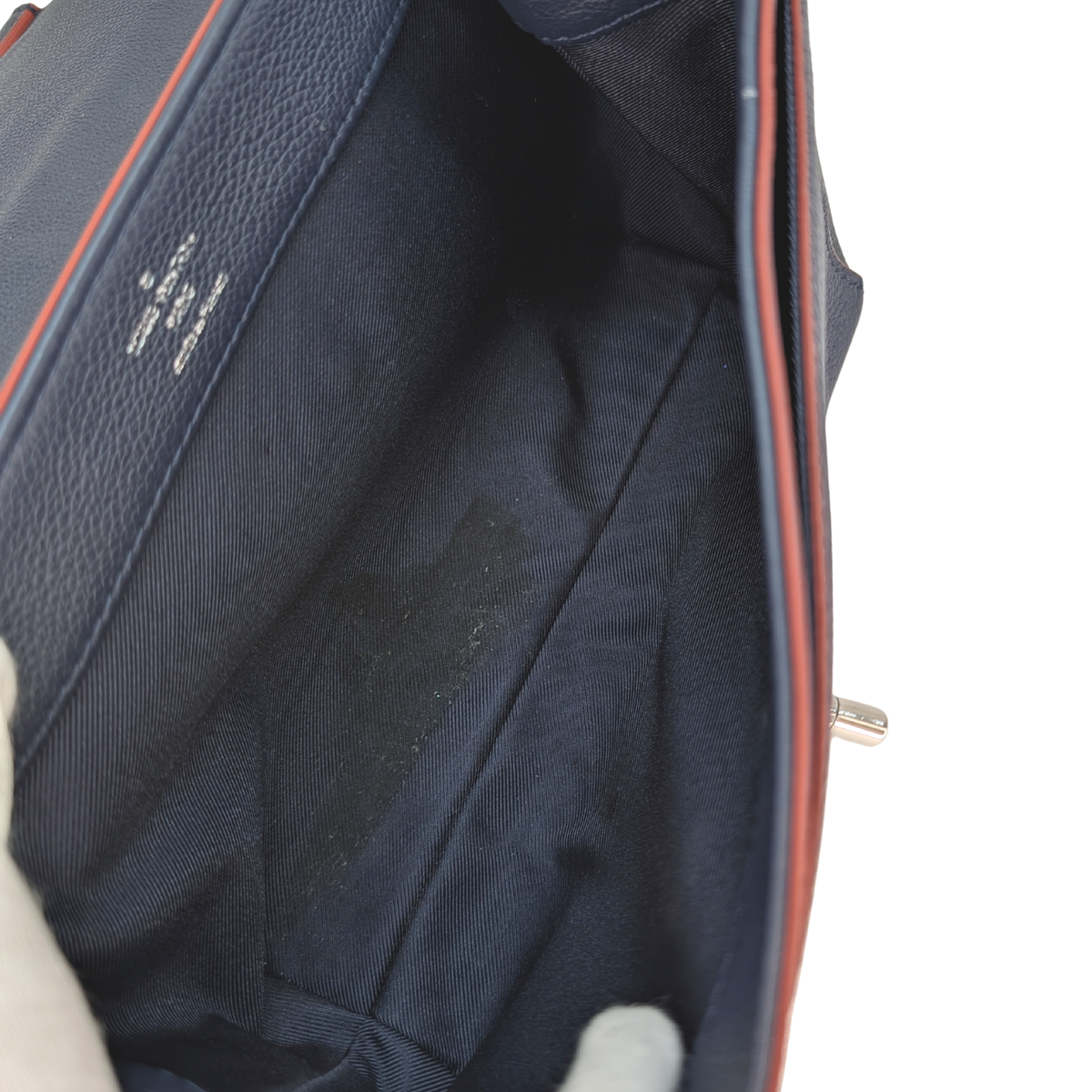 Louis Vuitton Lockme II BB Navy Blue Bag