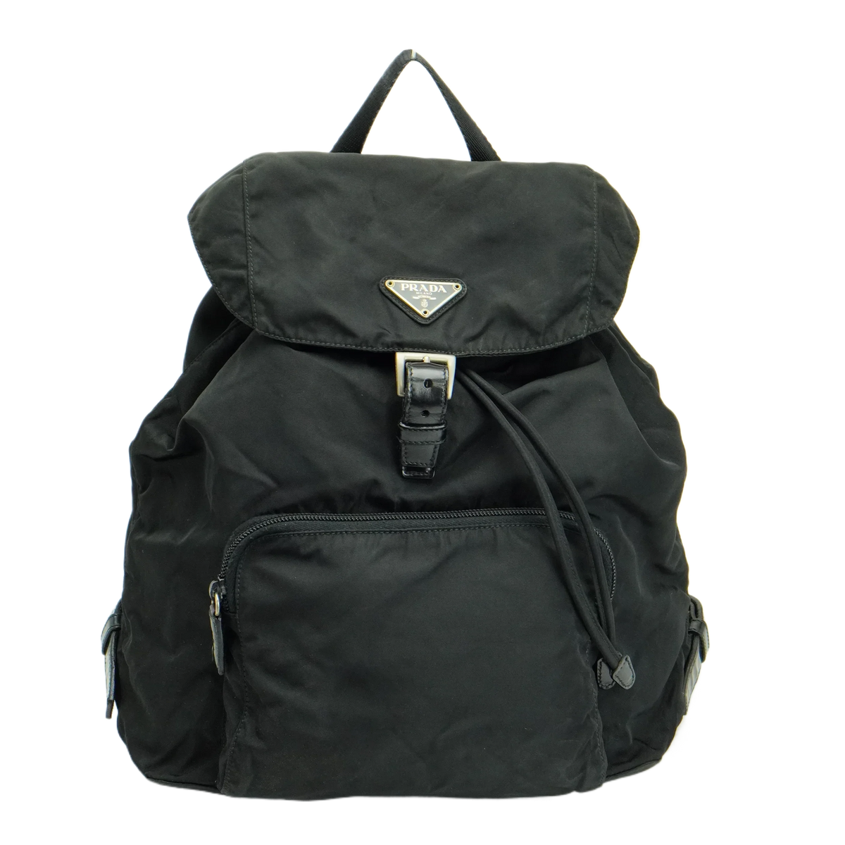Prada Nylon Black Backpack Rucksack - Lost Designer