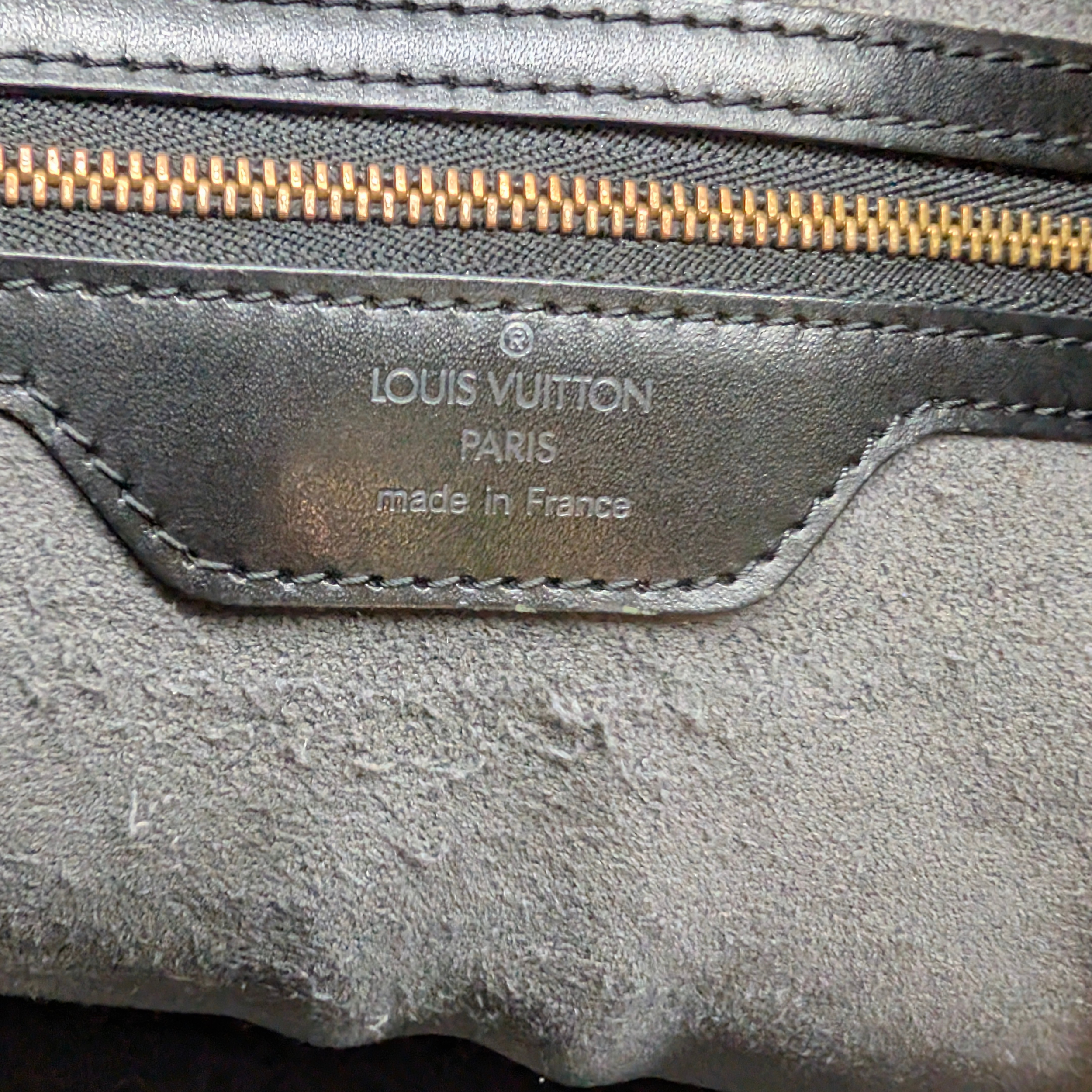 Louis Vuitton Epi Saint Jacques GM Bag Black