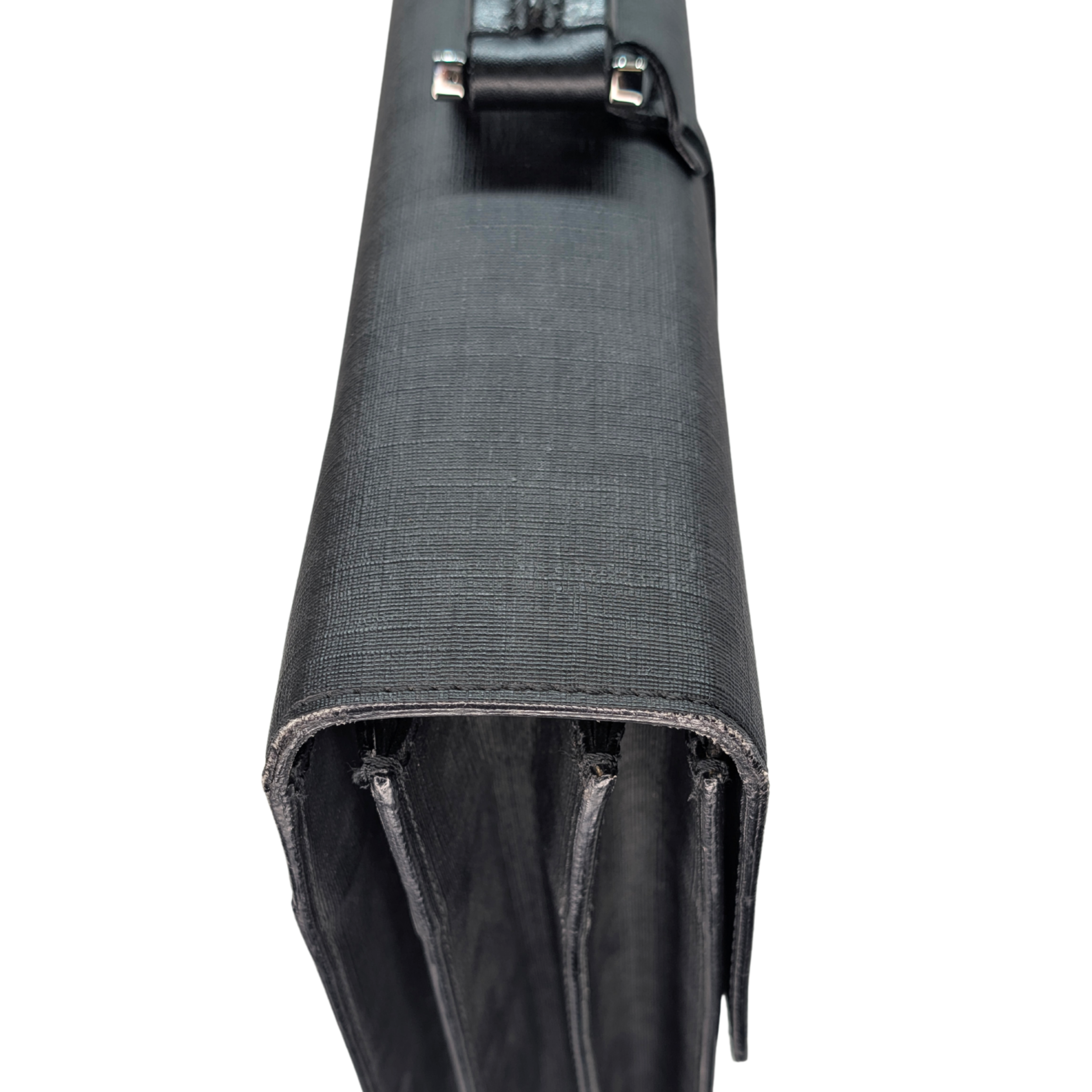 Fendi Zucca Monogram Briefcase Black