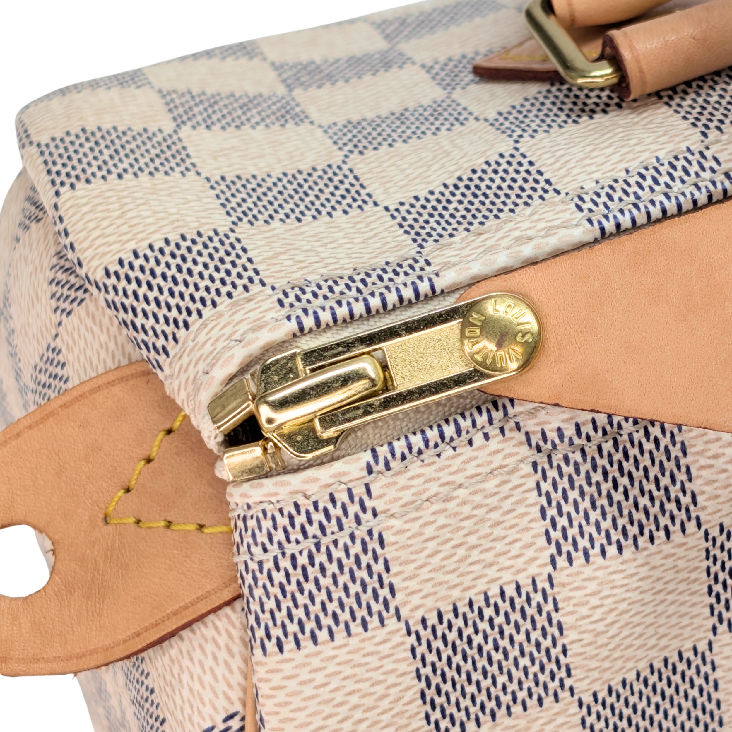 Louis Vuitton Speedy 25 Damier Azur Bag