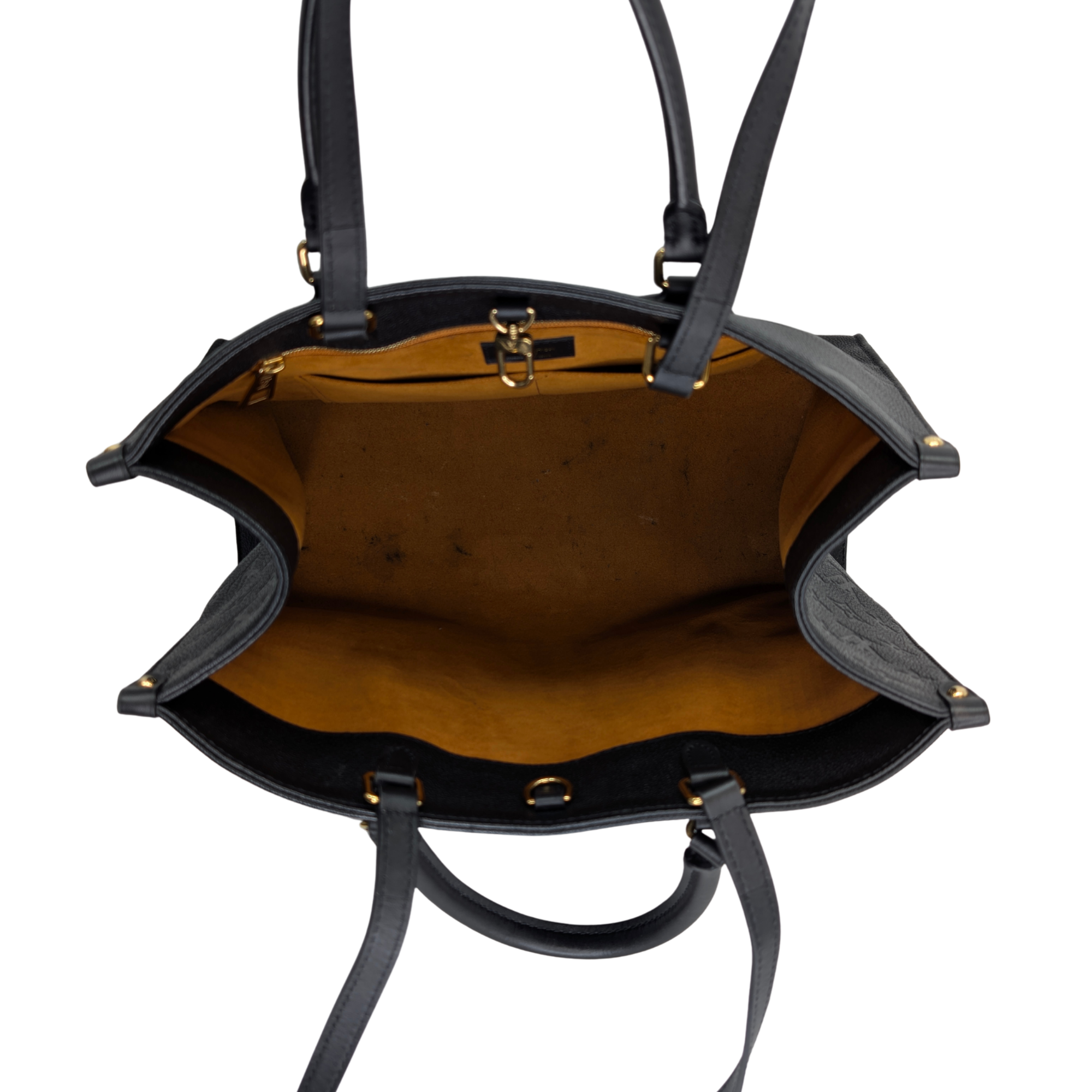 Louis Vuitton Onthego MM جلد أمبرينت أسود