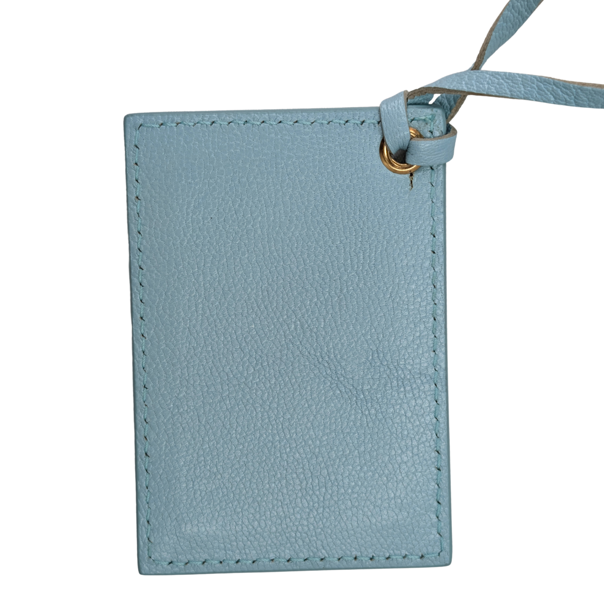 Balenciaga City Envelope Clutch Bag on chain Light Blue