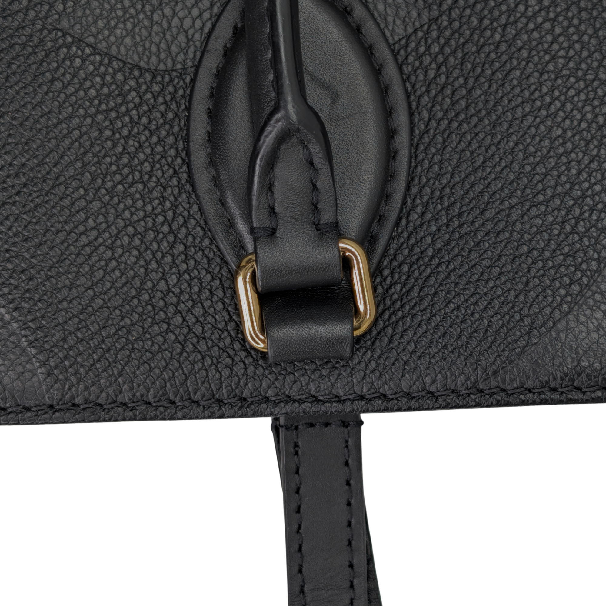 Louis Vuitton Onthego MM جلد أمبرينت أسود