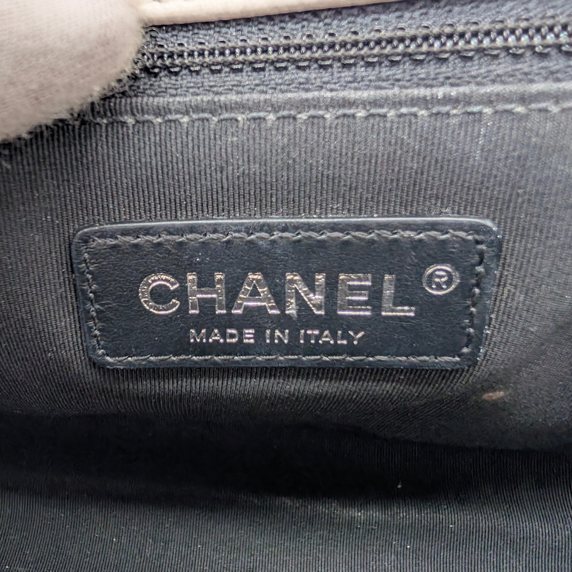 Chanel My Everything Flap Caviar Crossbody Bag White