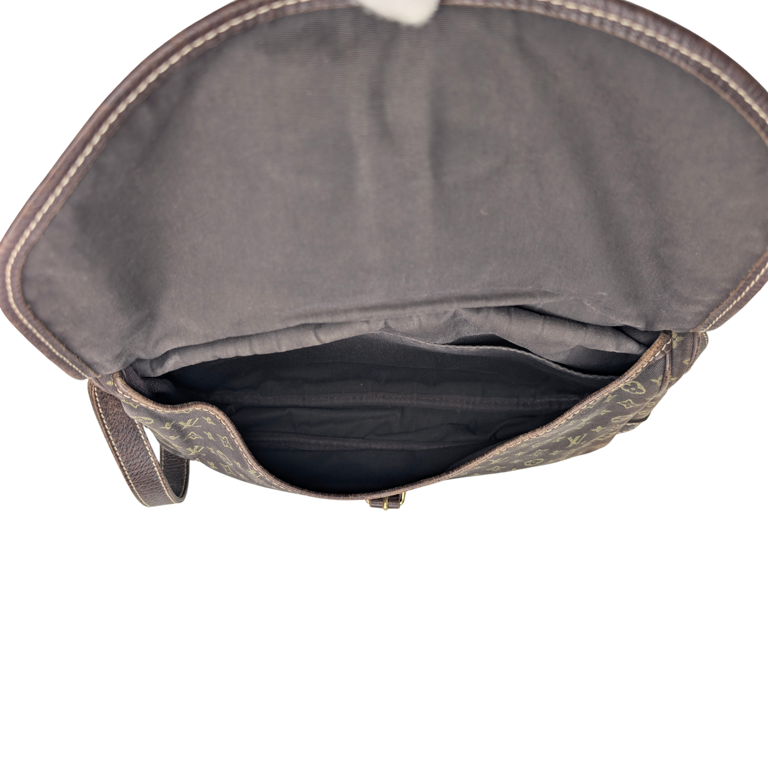 Louis Vuitton Saumur 30 Mini Lin Monogram Crossbody Bag