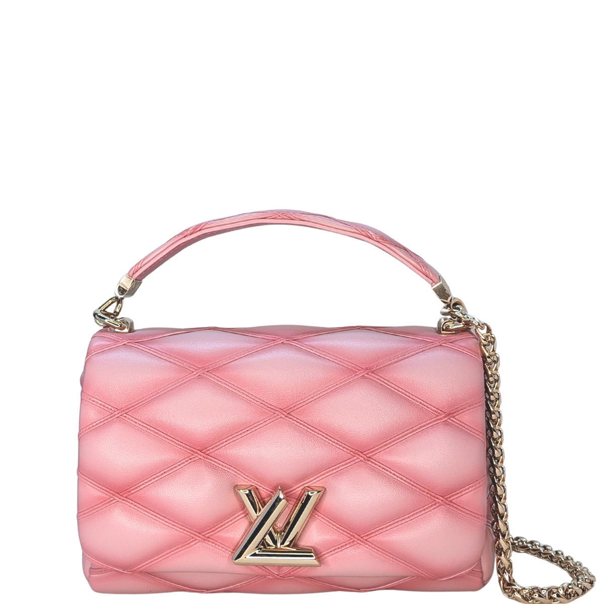 Louis Vuitton Go-14 Raspberry MM Handbag