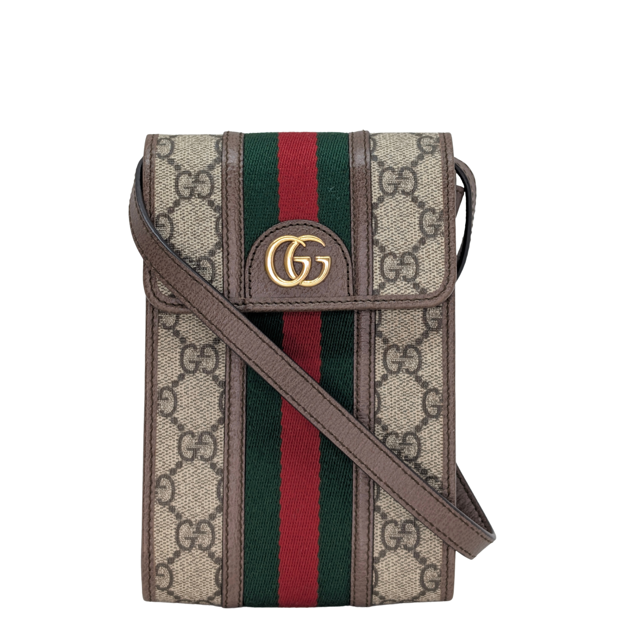 Gucci Ophidia GG Supreme Monogram Mini Crossbody Bag