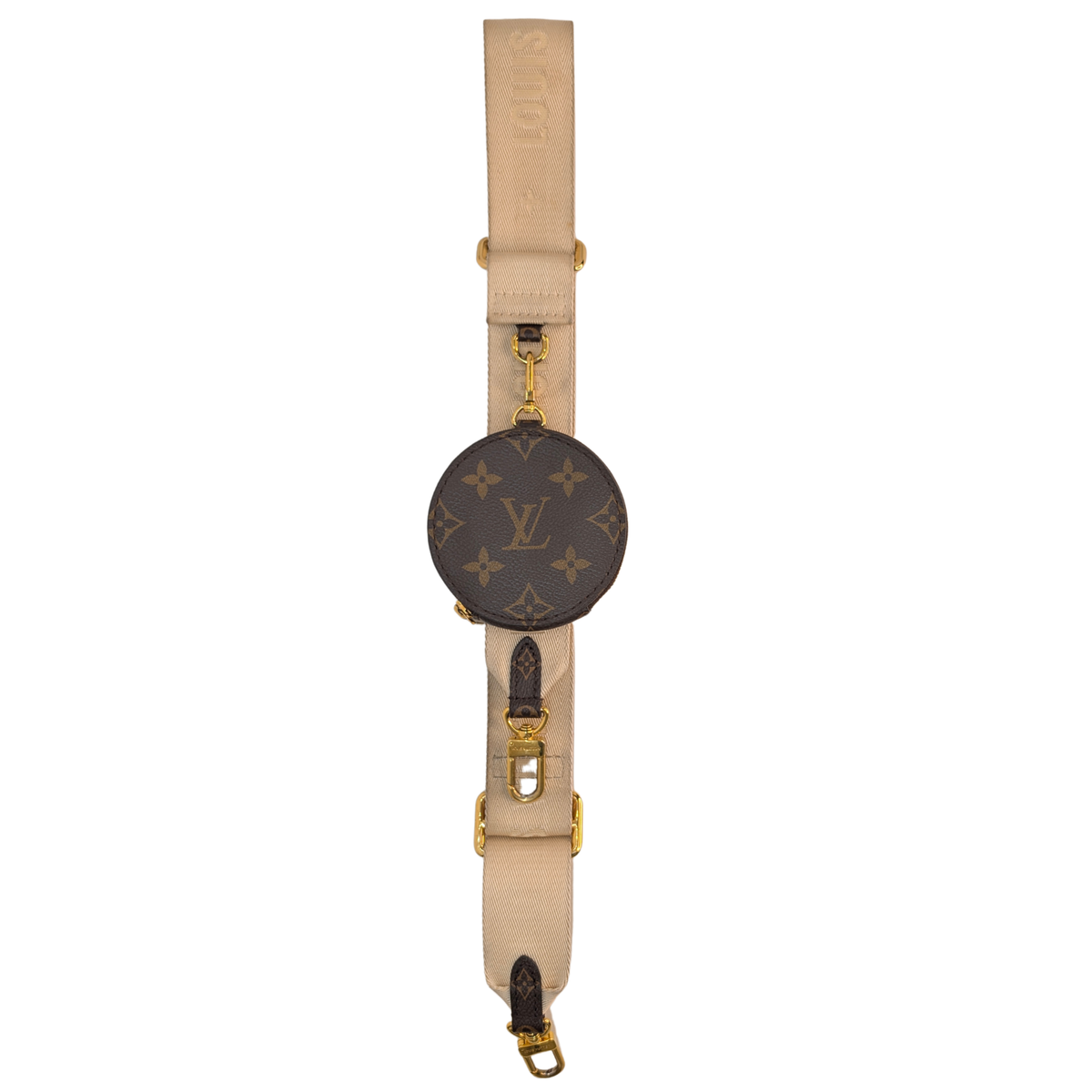 Louis Vuitton Bandouliere Adjustable Shoulder Strap with Coin Pouch