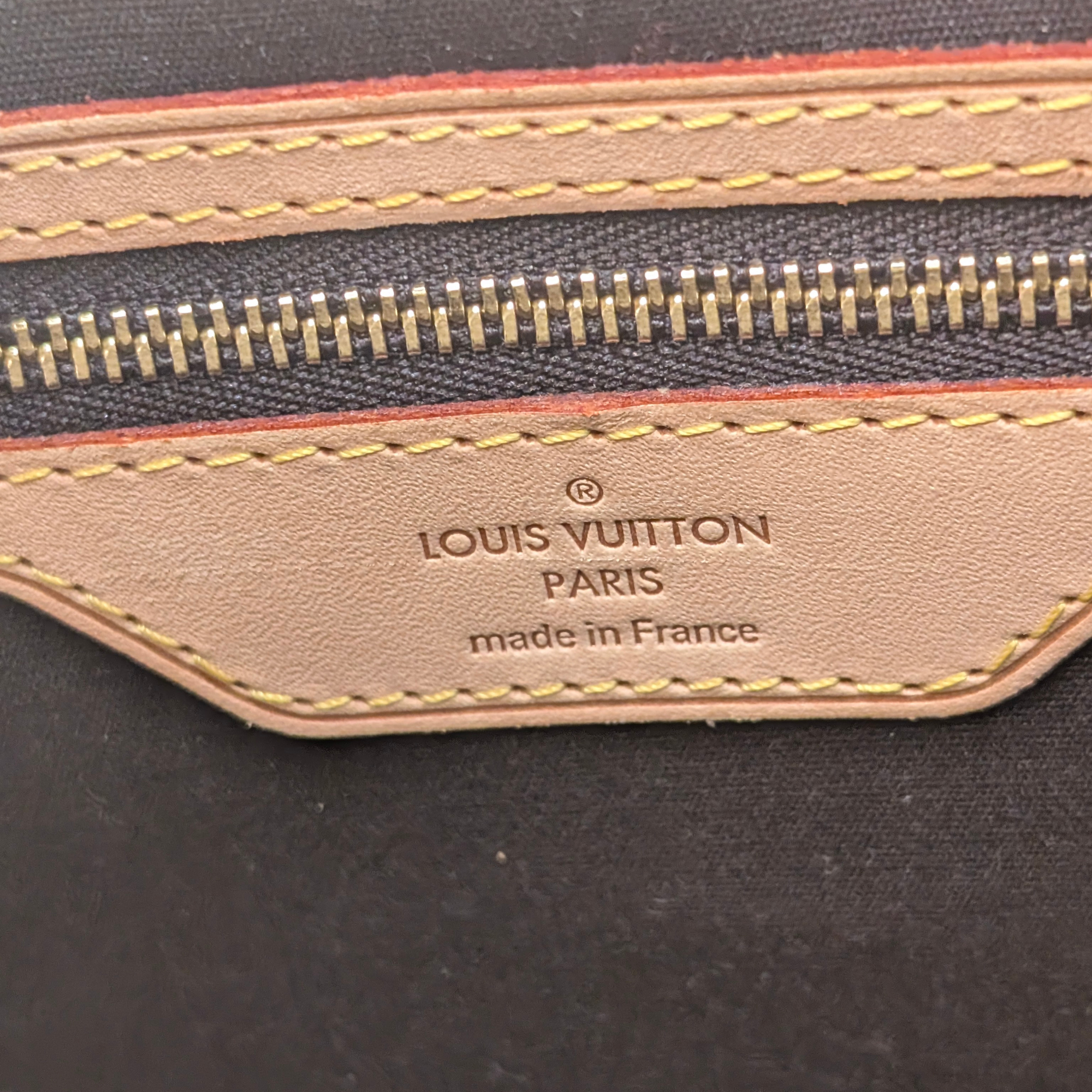 Louis Vuitton Amarante Monogram Brea Vernis GM Handbag Burgundy