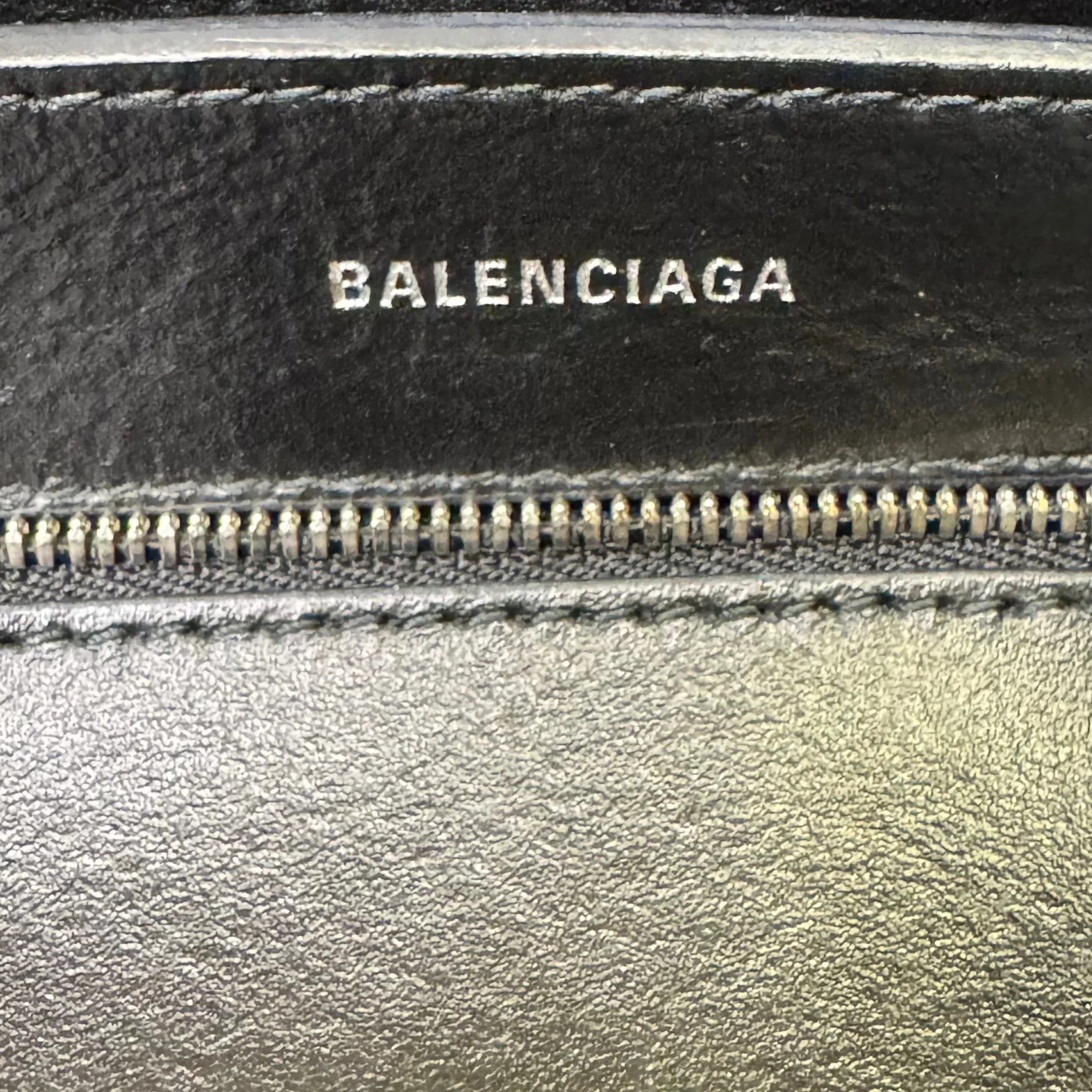 Balenciaga Calfskin Printed Leopard XXS Everyday Tote Bag w Strap - Lost Designer