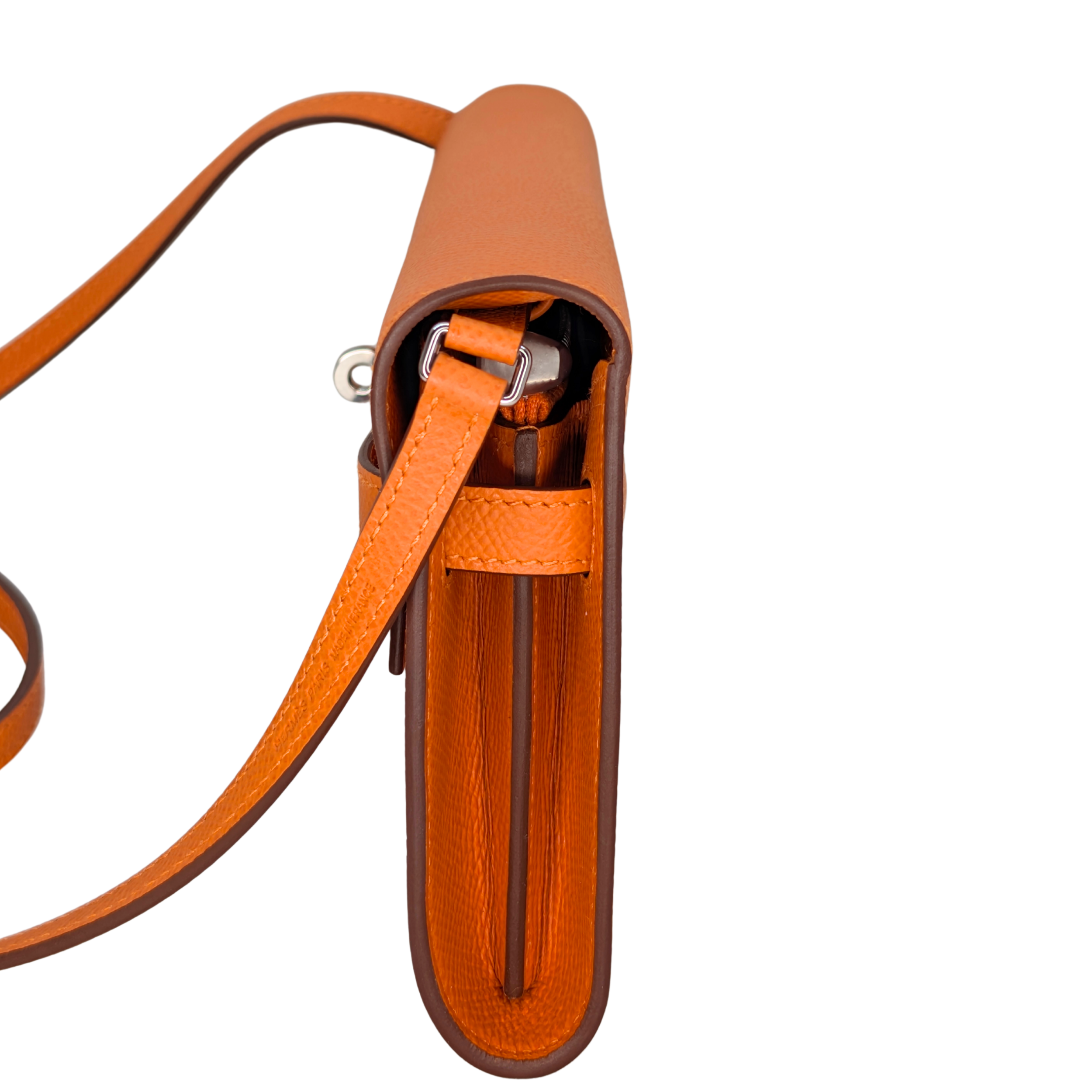 Hermes Portefeuille Kelly Sac To Go Veau Epsom