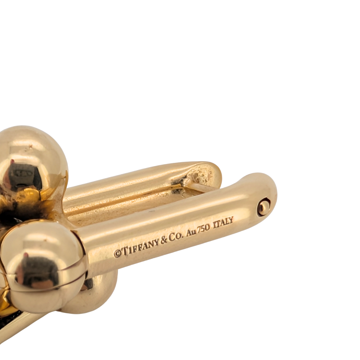 Tiffany & Co HardWear Large Link Earrings 18k Gold