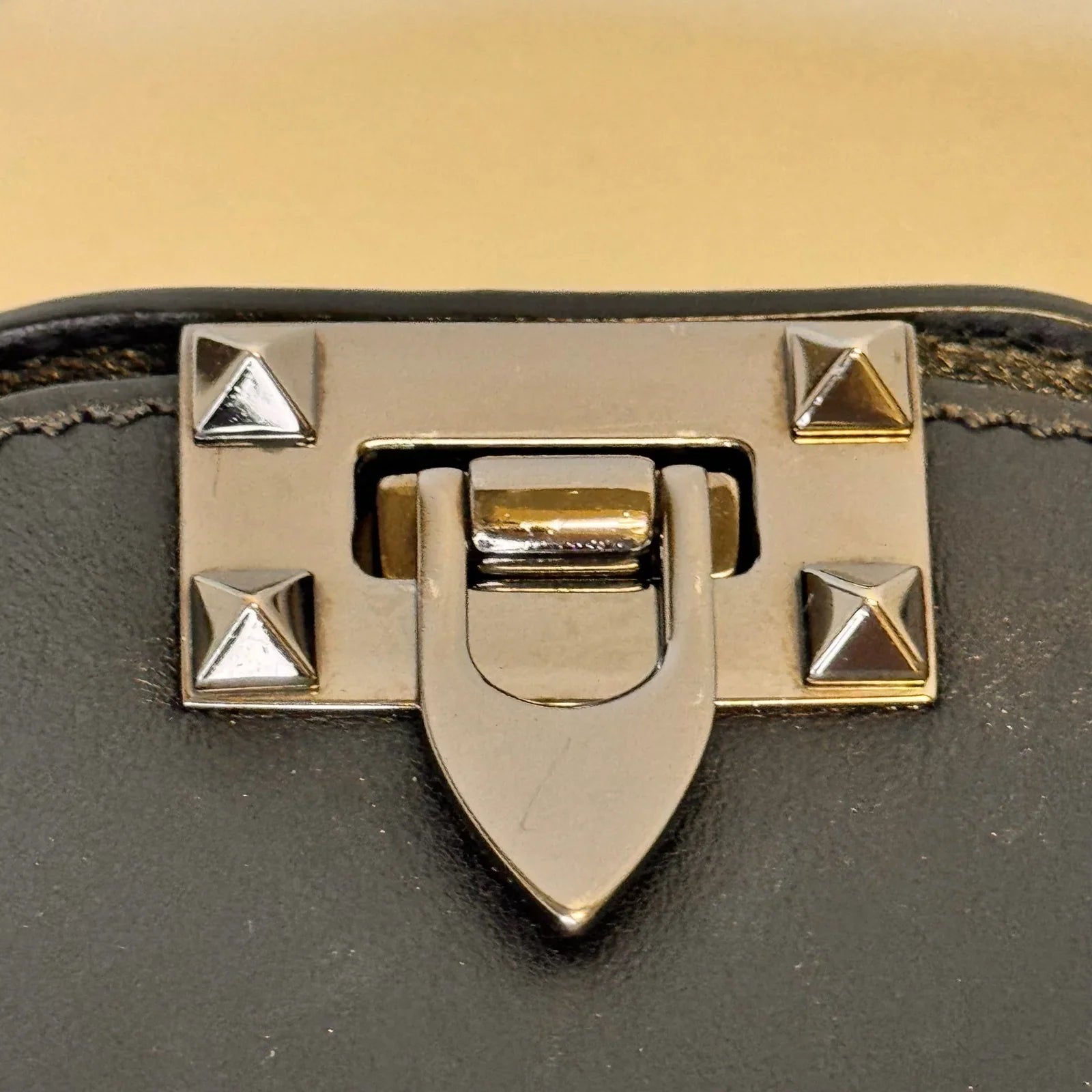 Valentino Black Leather Shoulder Bag - Lost Designer