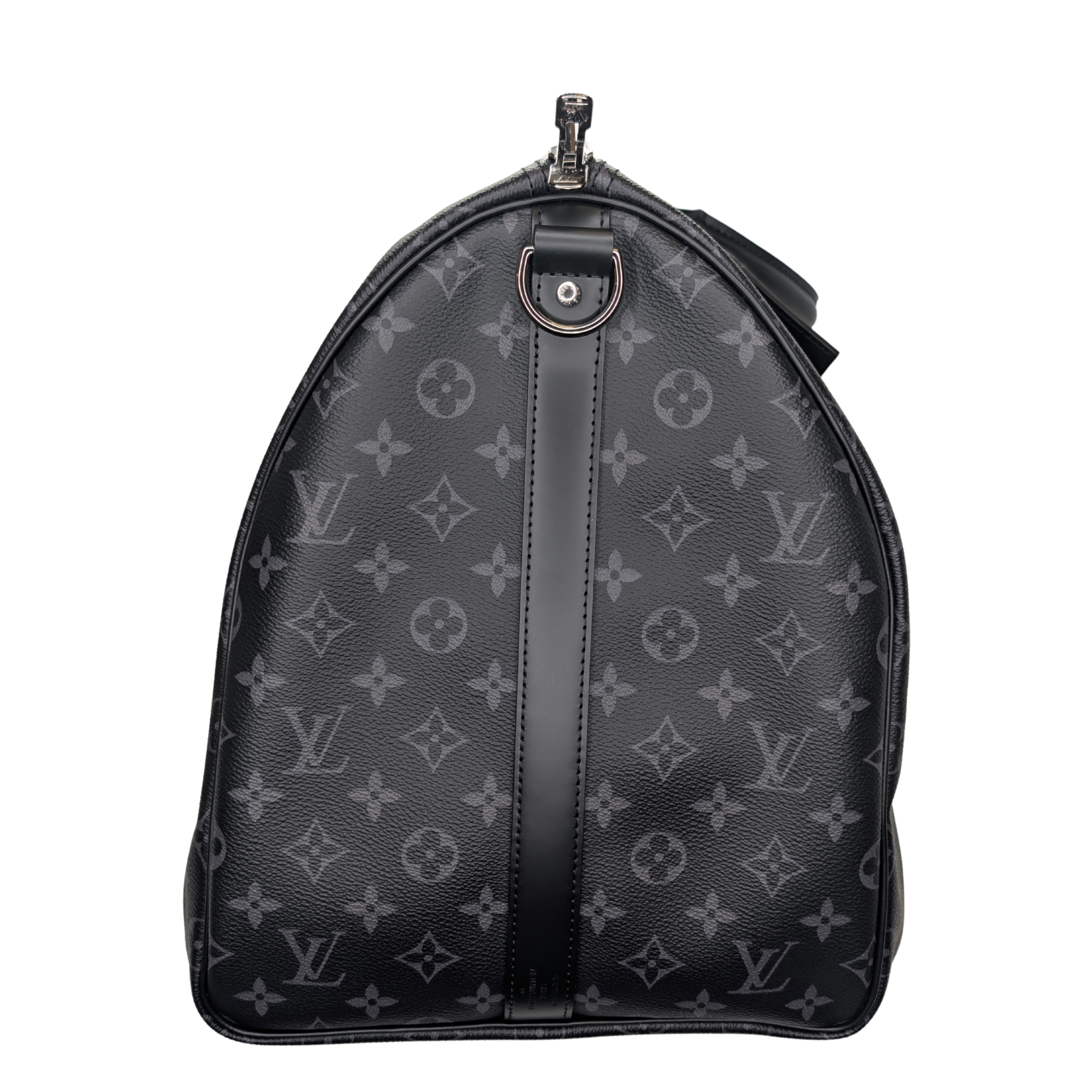 Louis Vuitton Keepall Bandoulière 55 Monogram Eclipse فحمي أسود