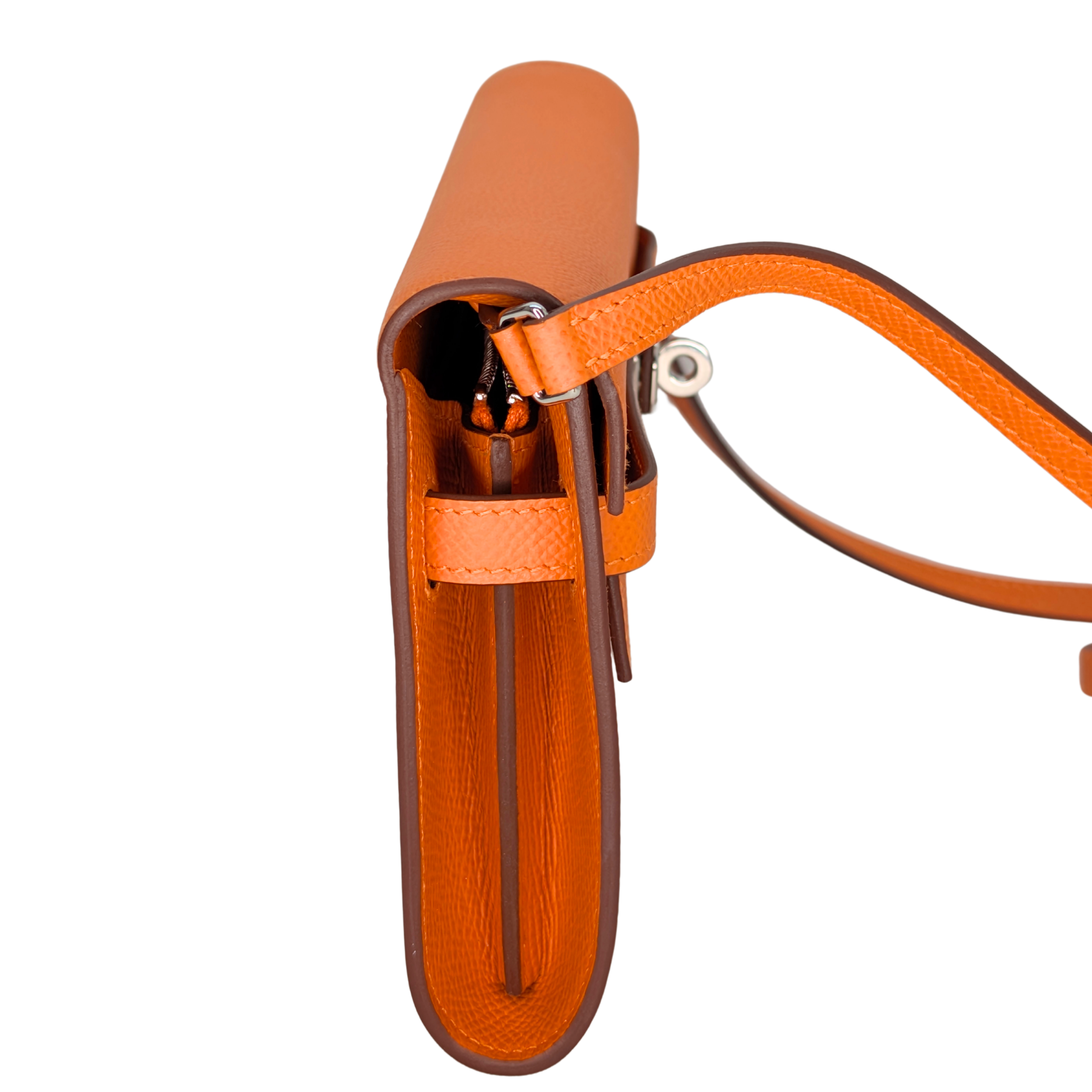 Hermes Portefeuille Kelly Sac To Go Veau Epsom