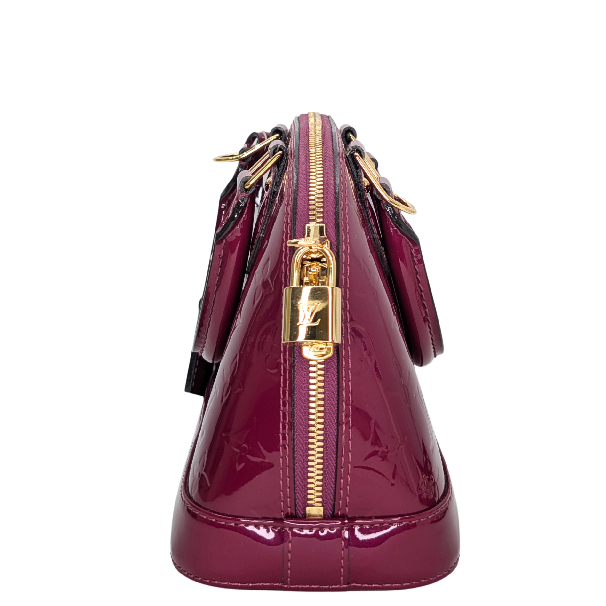 Louis Vuitton Alma BB Monogram Vernis أرجواني