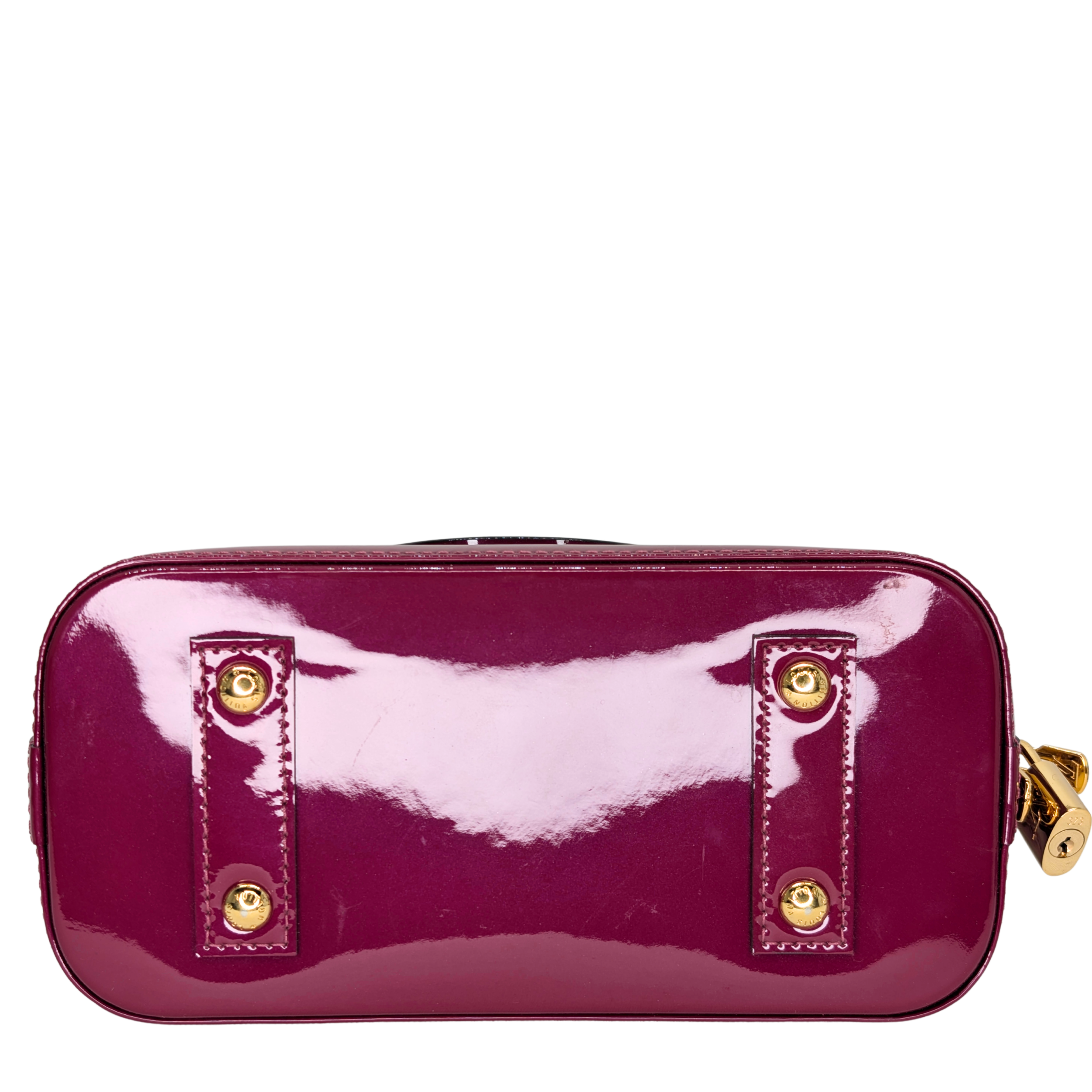 Louis Vuitton Alma BB Monogram Vernis أرجواني