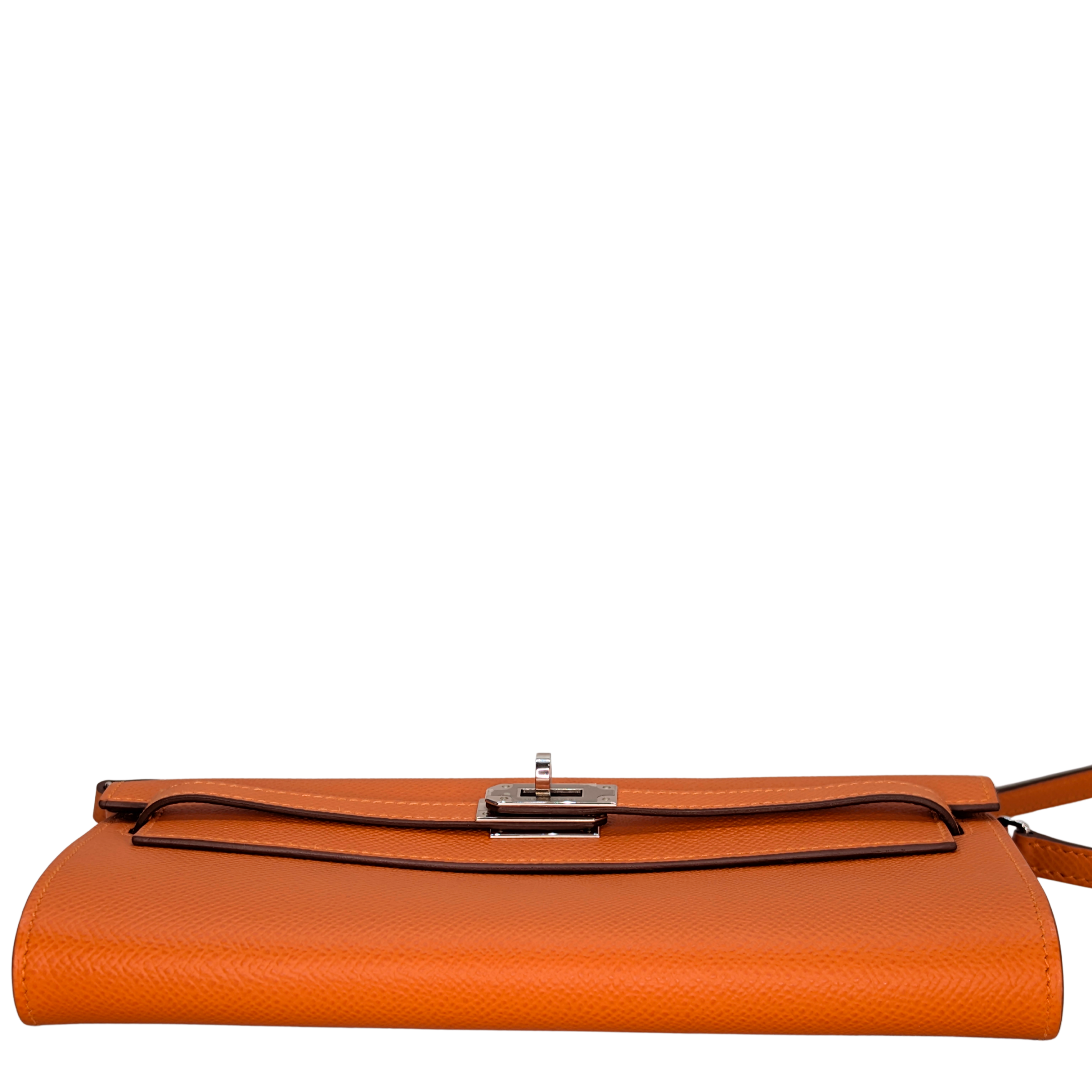 Hermes Portefeuille Kelly Sac To Go Veau Epsom